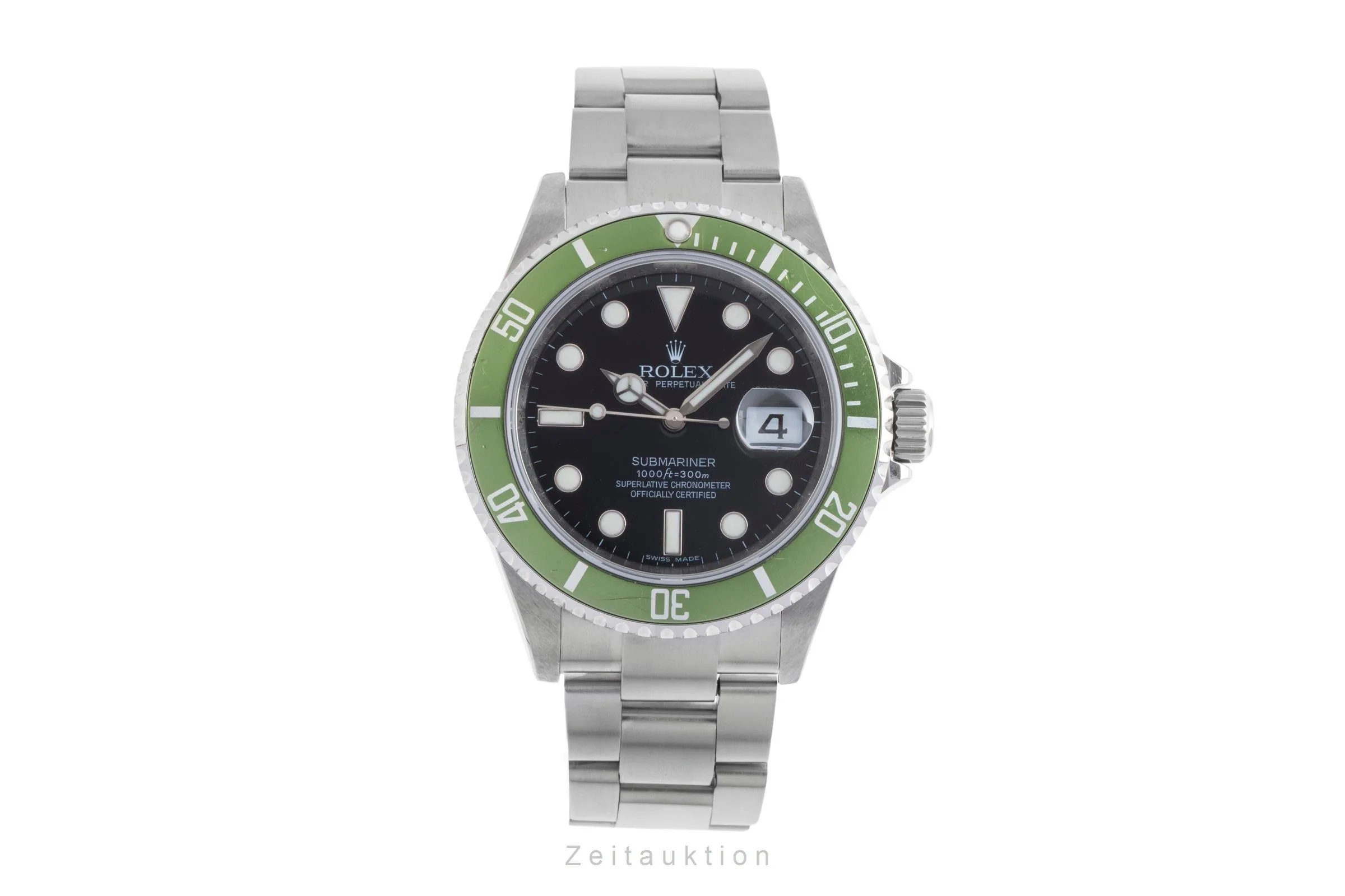 Rolex Submariner steel automatic men's watch 16610LV  [2502202] - Image 5