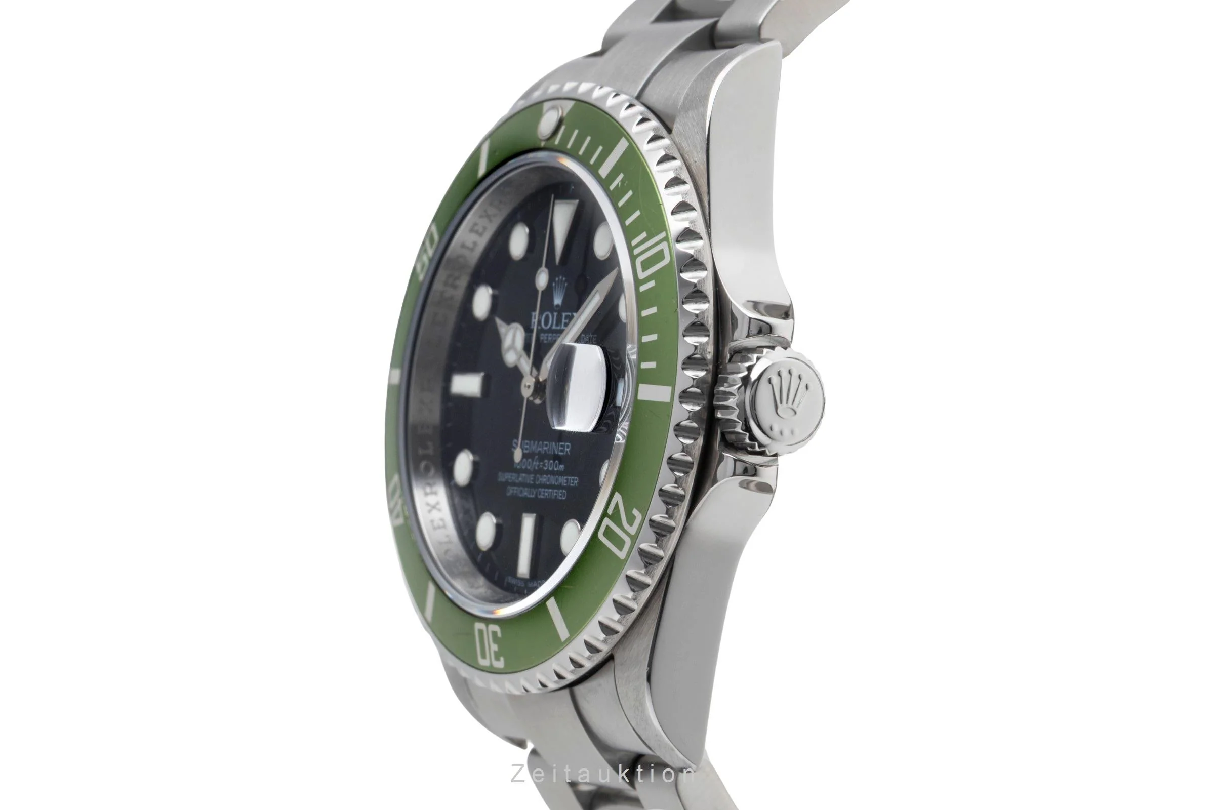 Rolex Submariner steel automatic men's watch 16610LV  [2502202] - Image 7