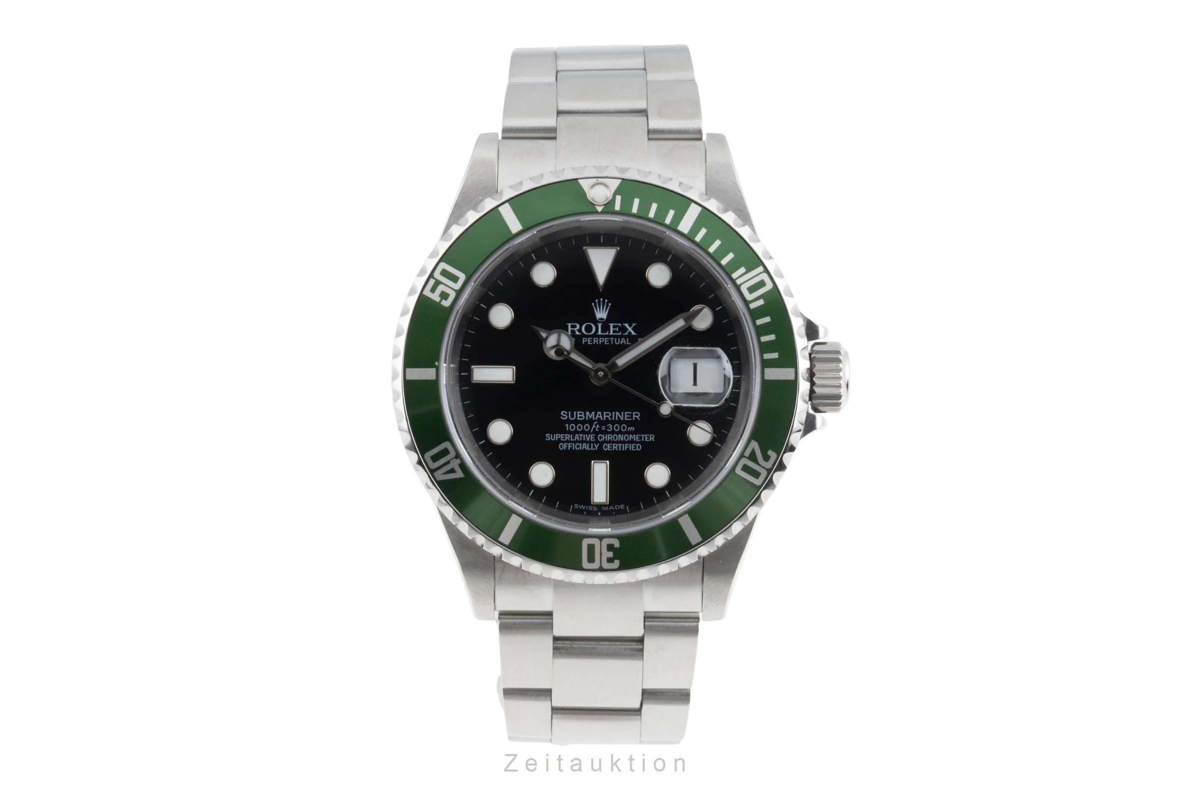 Rolex Submariner steel automatic men's watch 16610LV  [2506002] - Image 5