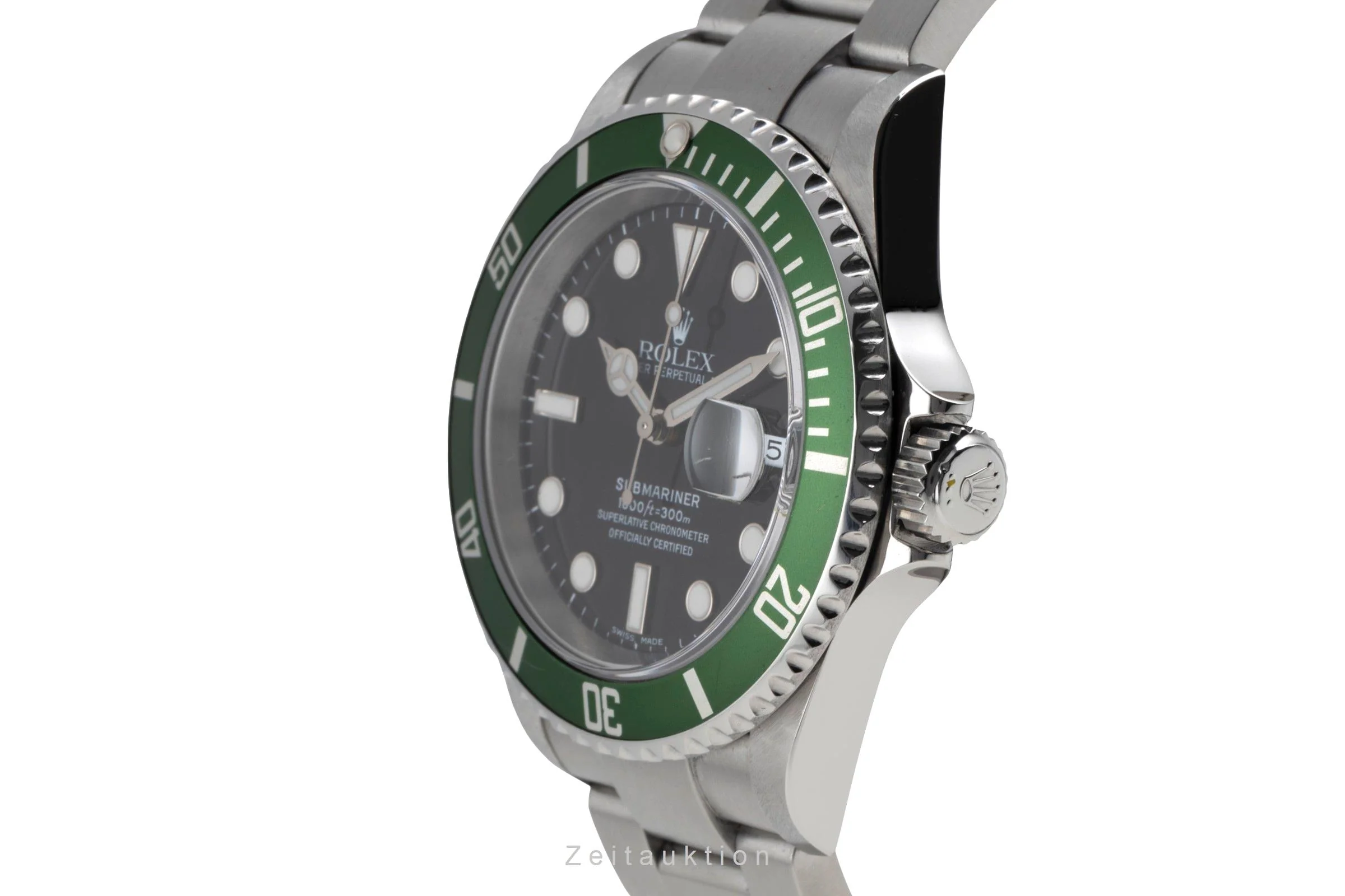 Rolex Submariner steel automatic men's watch 16610LV  [2507175] - Image 7