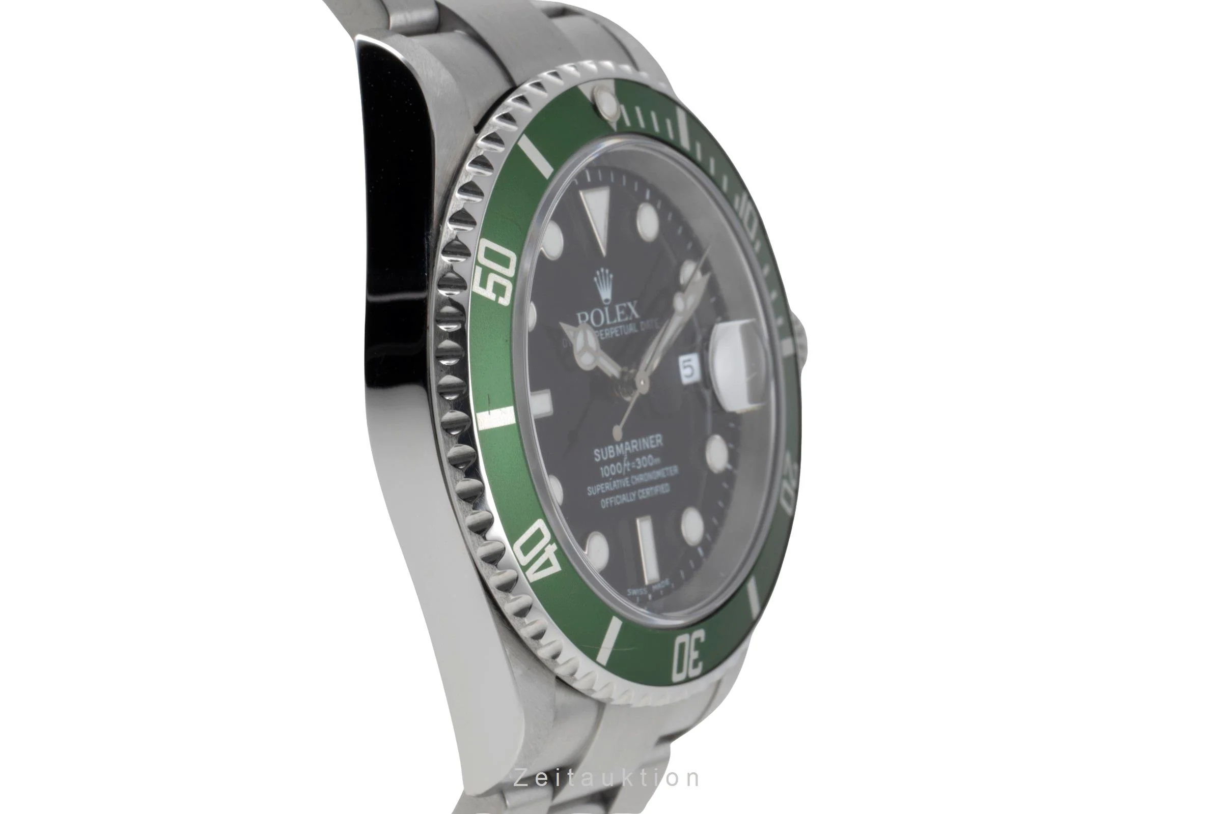 Rolex Submariner steel automatic men's watch 16610LV  [2507175] - Image 8