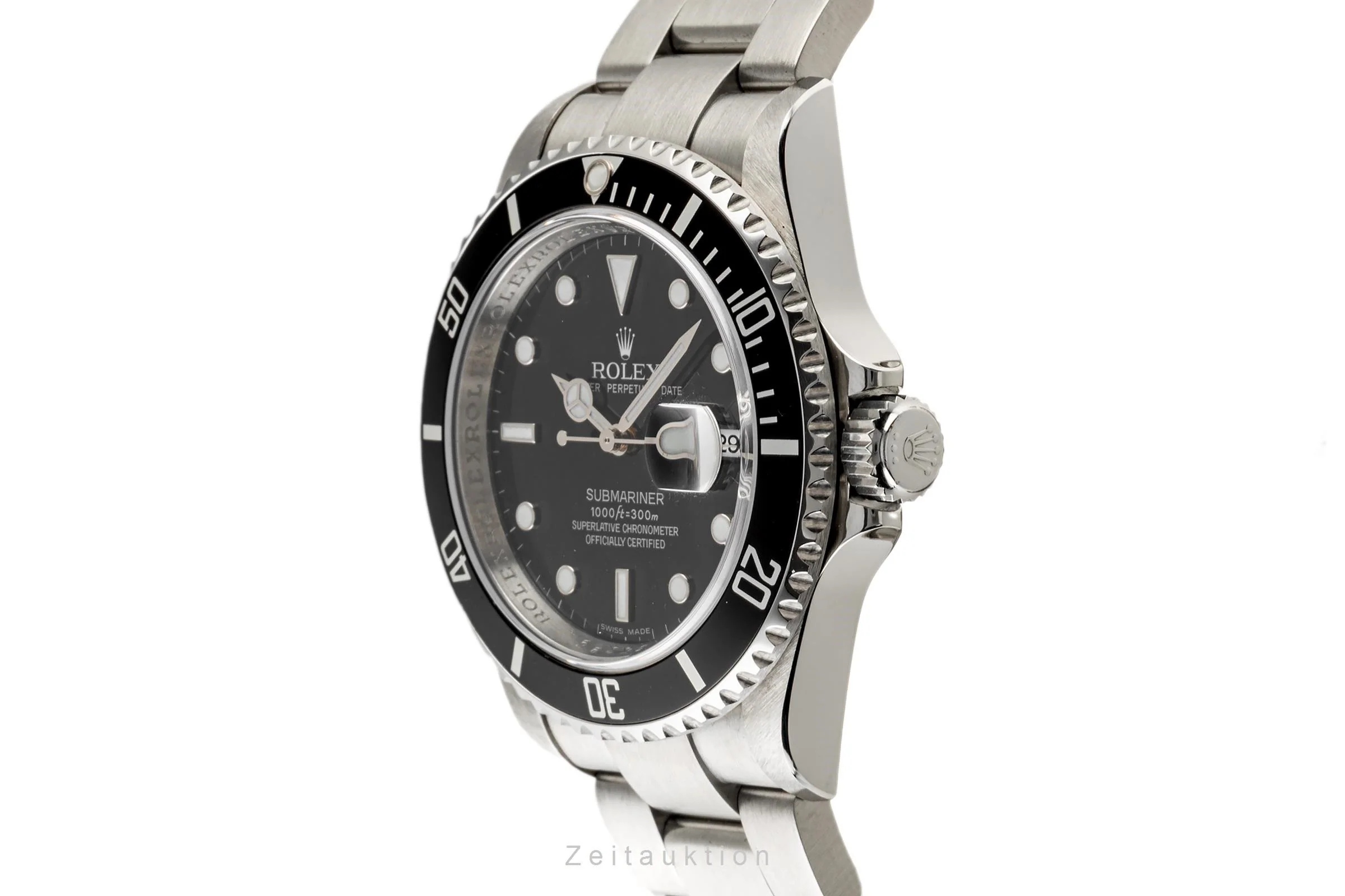 Rolex Submariner steel automatic men's watch 16610T  [2304784] - Image 7