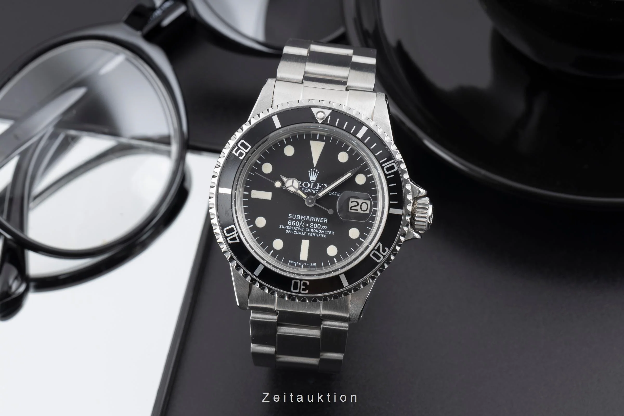Rolex Submariner steel automatic men's watch 1680 Vintage  [2506489] - Image 4