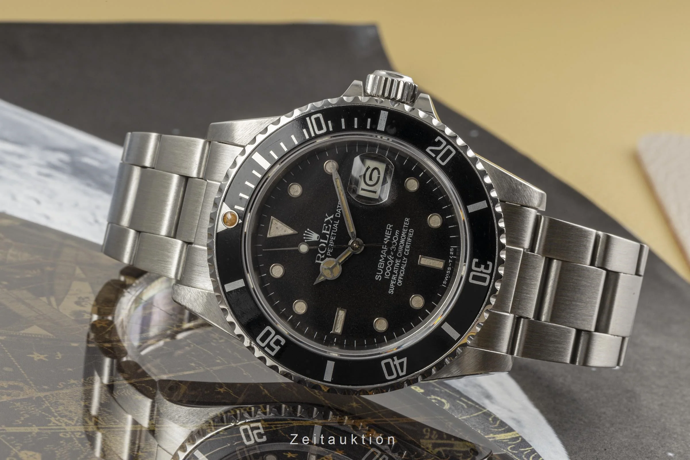 Rolex Submariner steel automatic men's watch 16800  [2303043] - Image 2