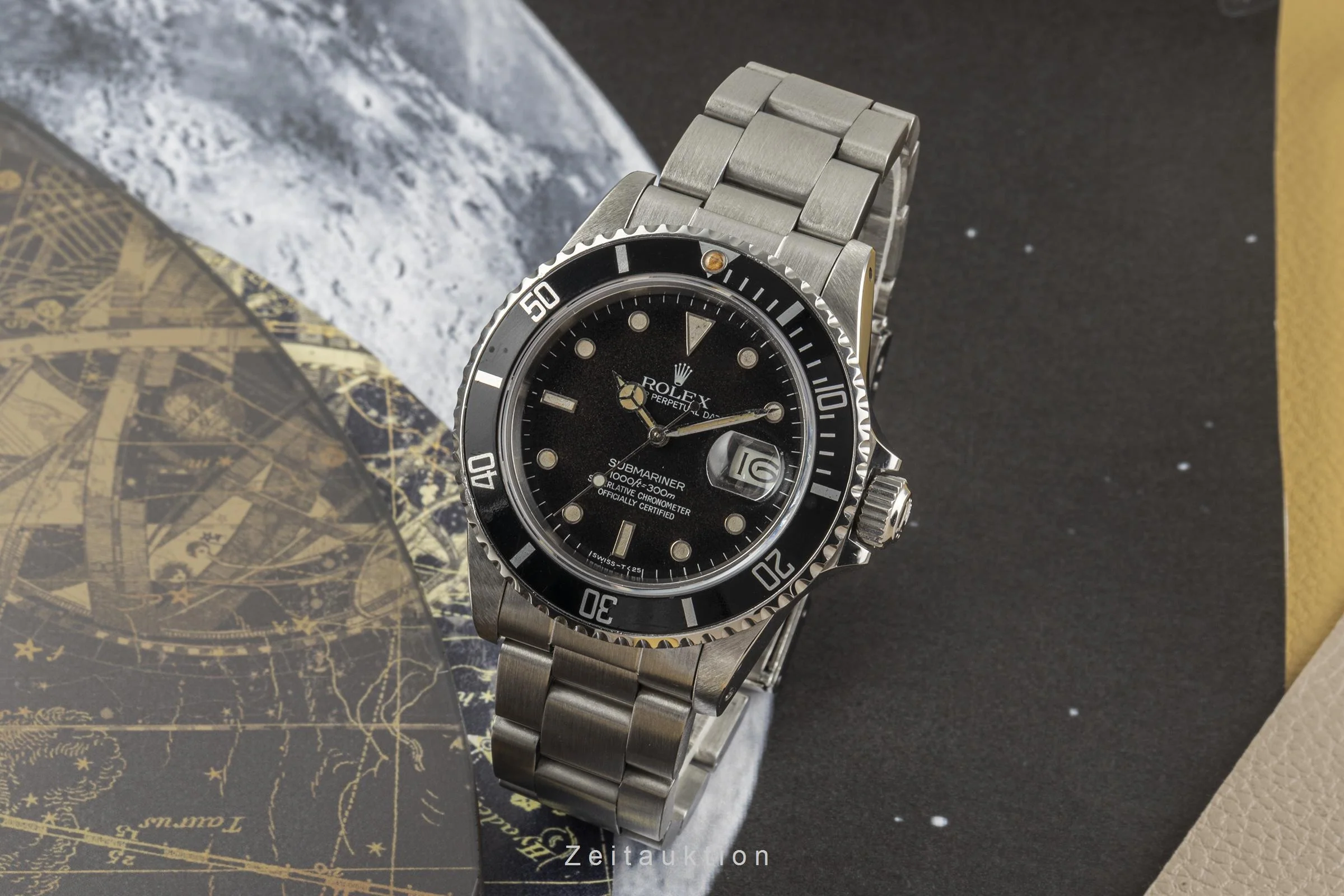 Rolex Submariner steel automatic men's watch 16800  [2303043] - Image 3