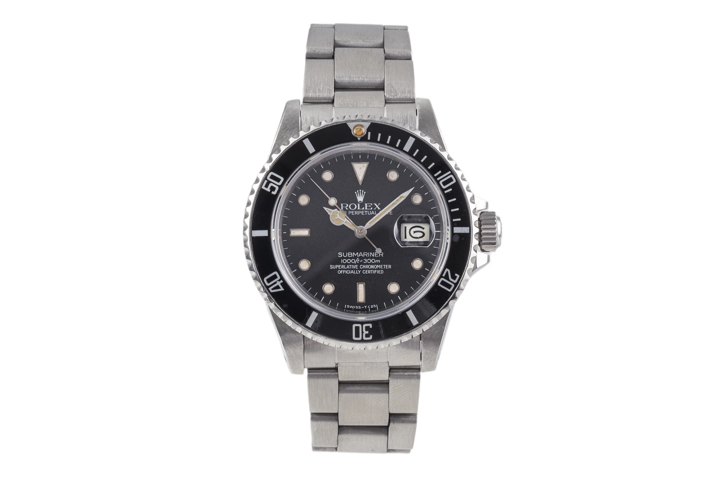 Rolex Submariner steel automatic men's watch 16800  [2303043] - Image 4