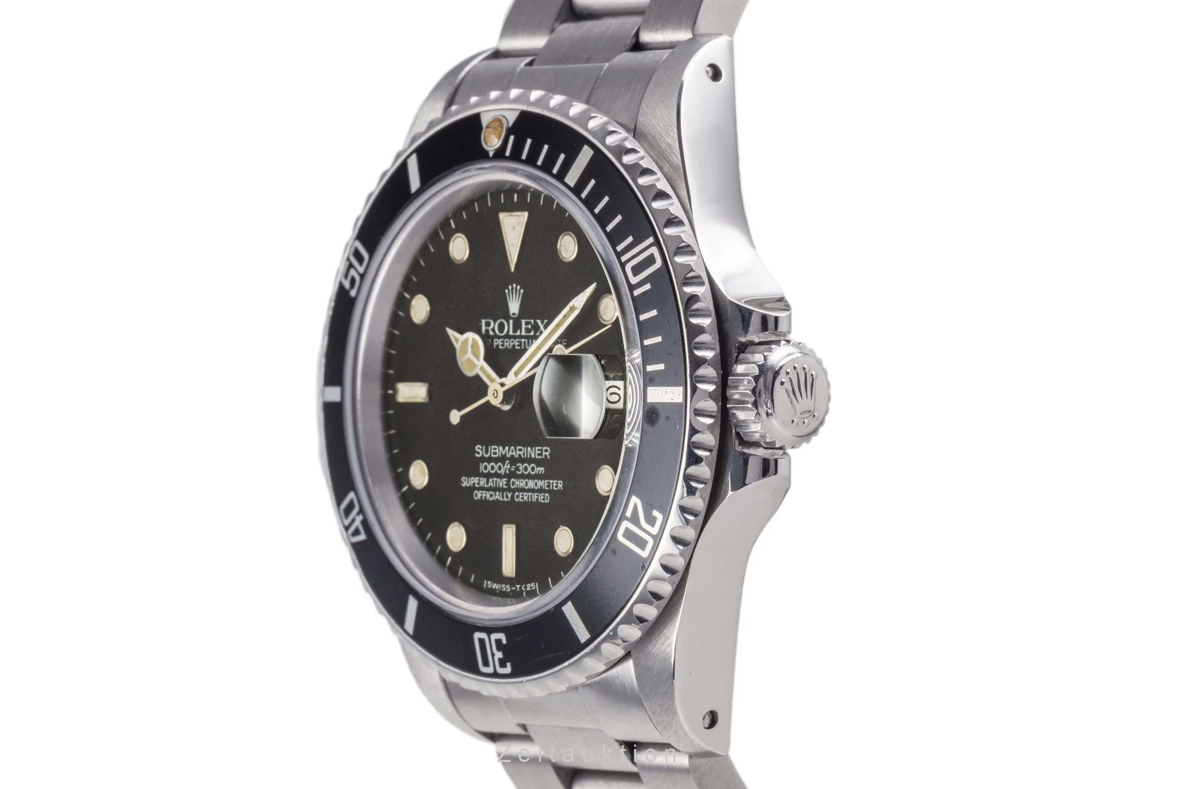 Rolex Submariner steel automatic men's watch 16800  [2303043] - Image 6