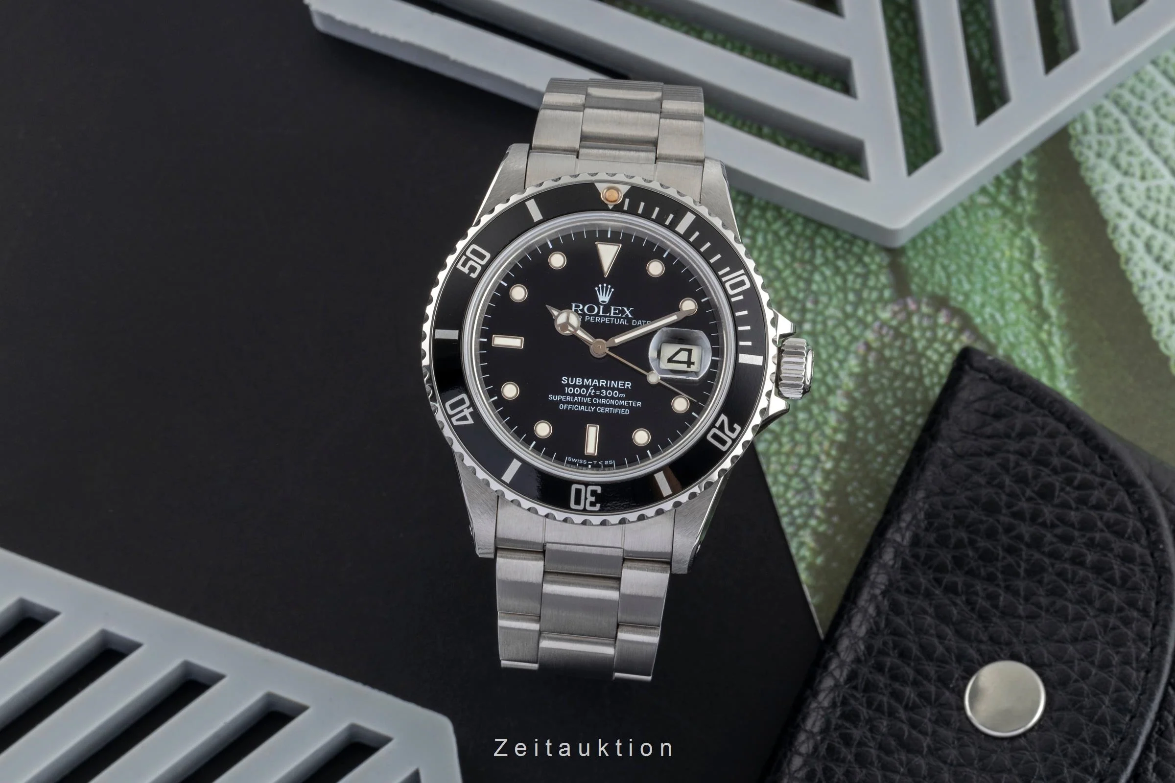 Rolex Submariner steel automatic men's watch 16800  [2503057] - Image 4