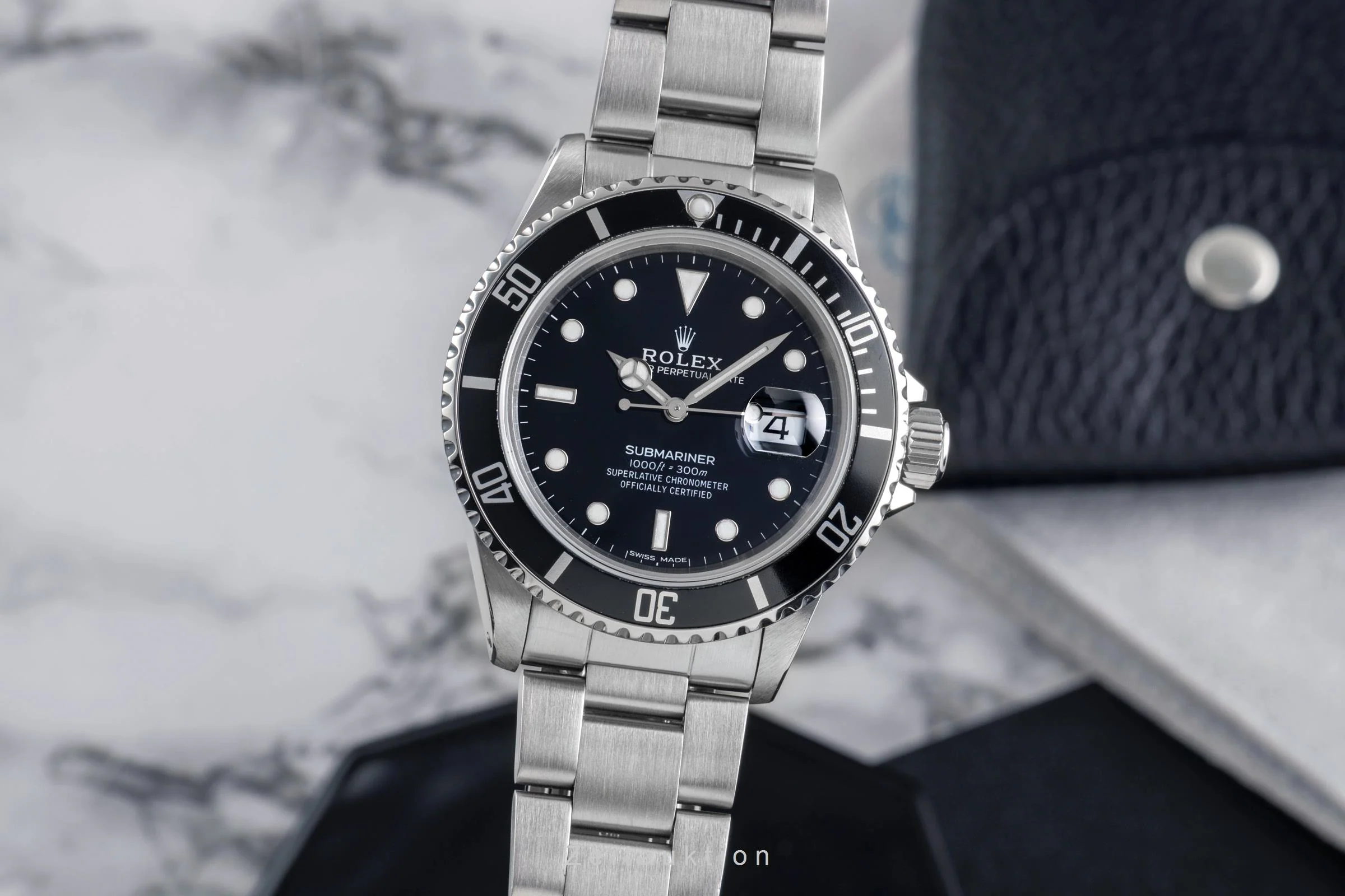 Rolex Submariner steel automatic men's watch 16800  [2503208] - Image 2