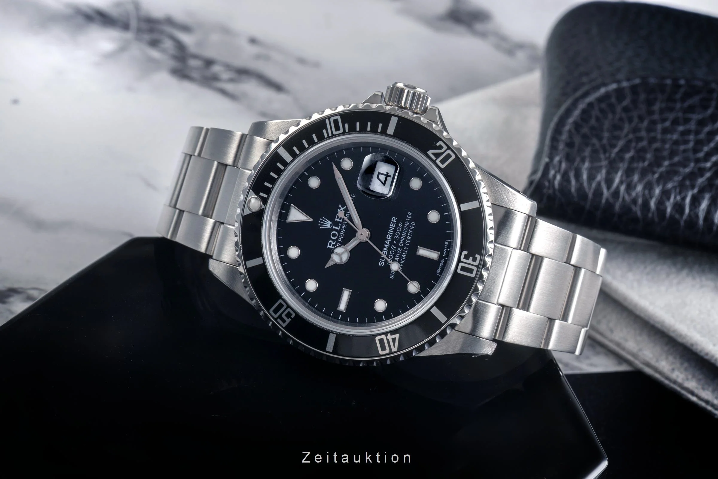 Rolex Submariner steel automatic men's watch 16800  [2503208] - Image 3
