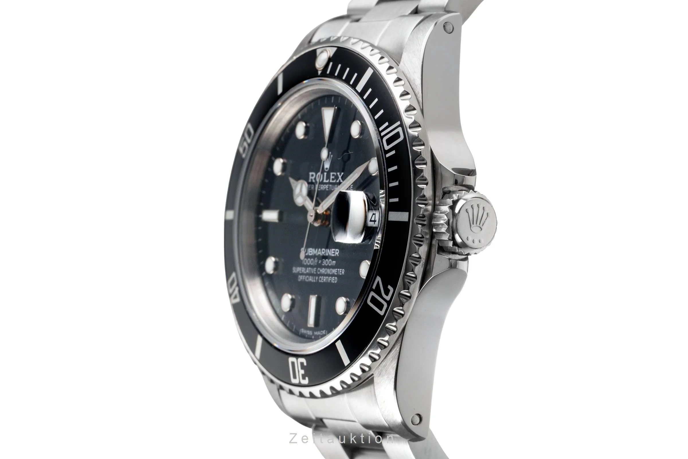 Rolex Submariner steel automatic men's watch 16800  [2503208] - Image 7