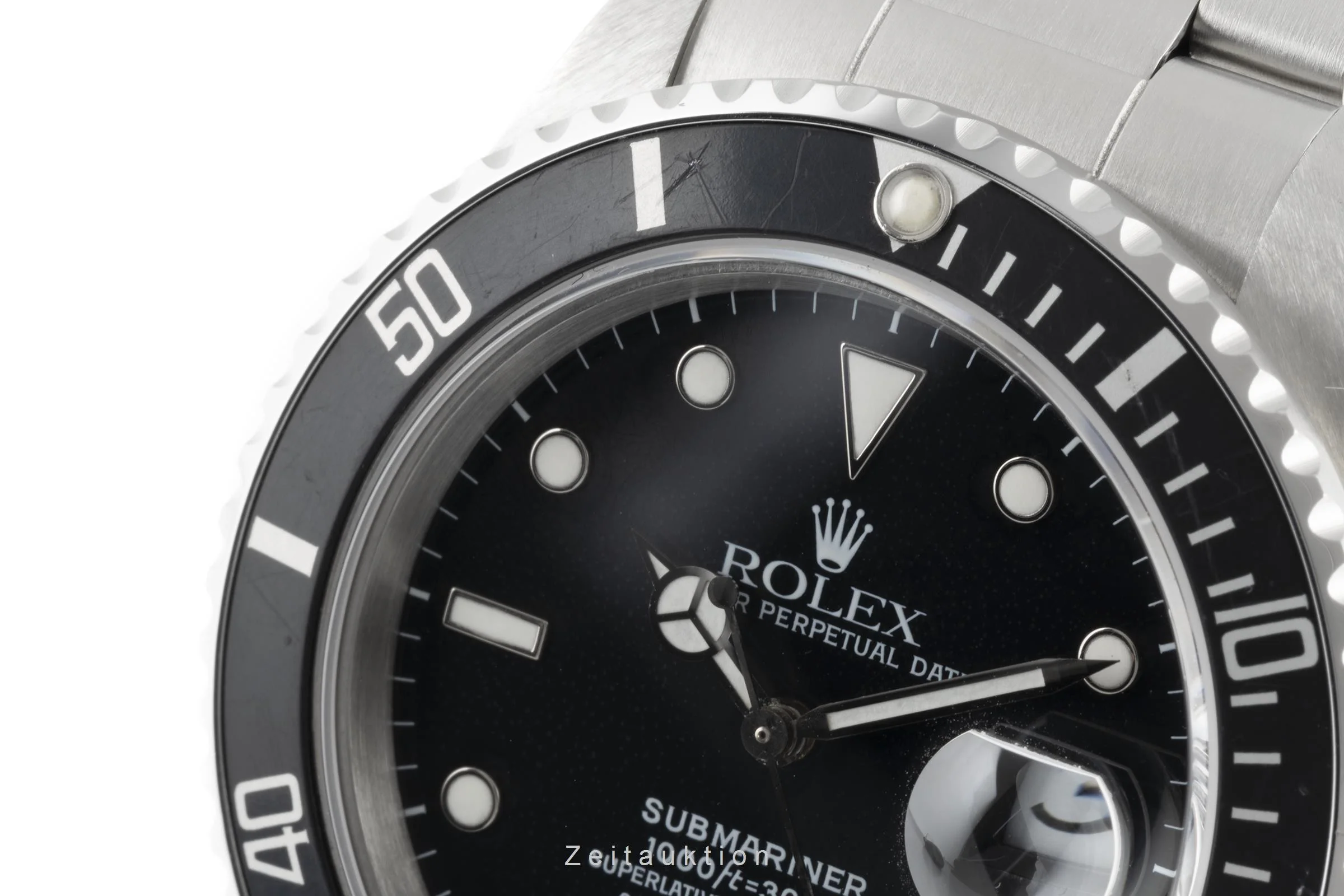 Rolex Submariner steel automatic men's watch 168000  [2206723] - Image 10