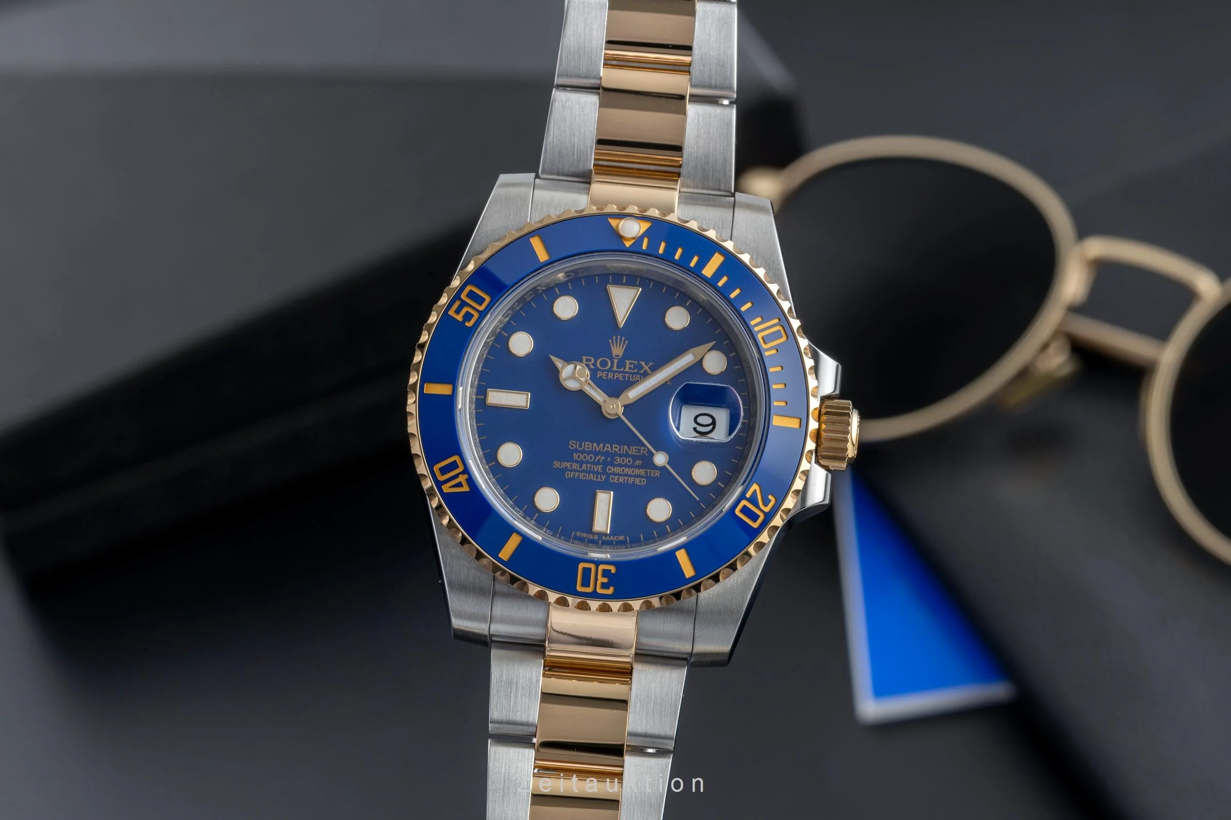 Rolex Submariner steel / gold automatic men's watch 116613LB  [2504494] - Image 2