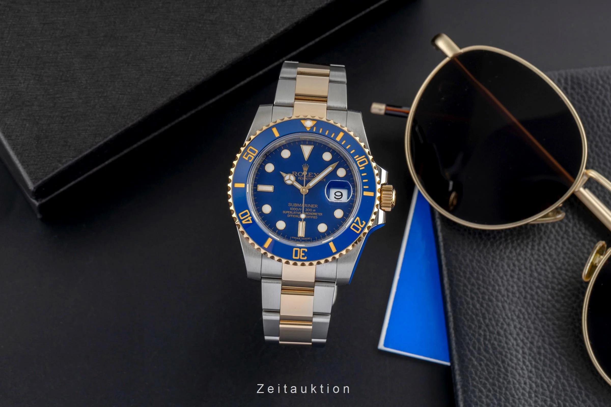Rolex Submariner steel / gold automatic men's watch 116613LB  [2504494] - Image 4