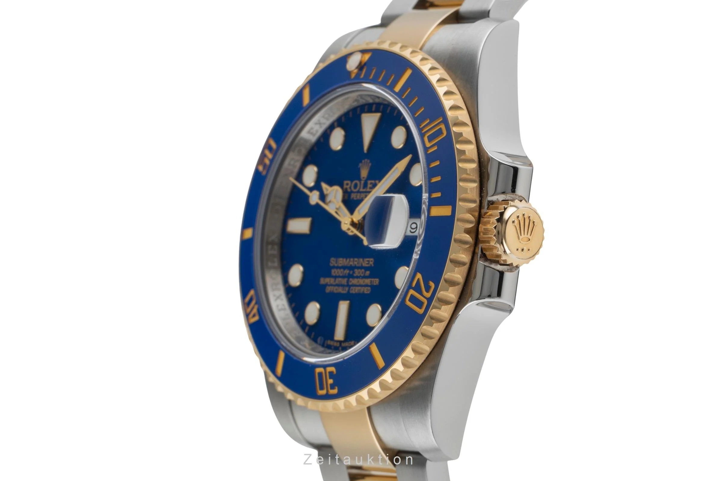Rolex Submariner steel / gold automatic men's watch 116613LB  [2504494] - Image 7