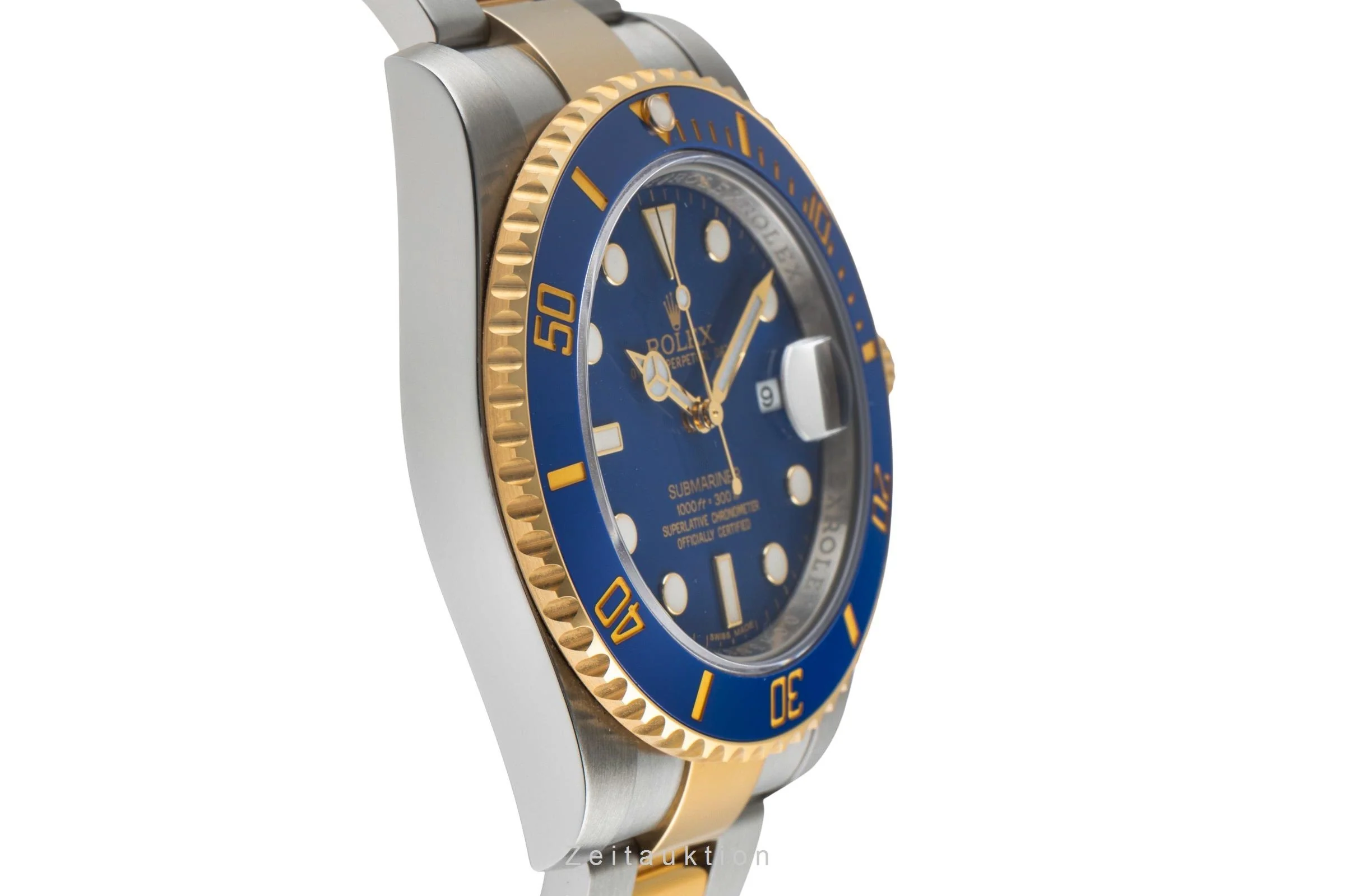 Rolex Submariner steel / gold automatic men's watch 116613LB  [2504494] - Image 8