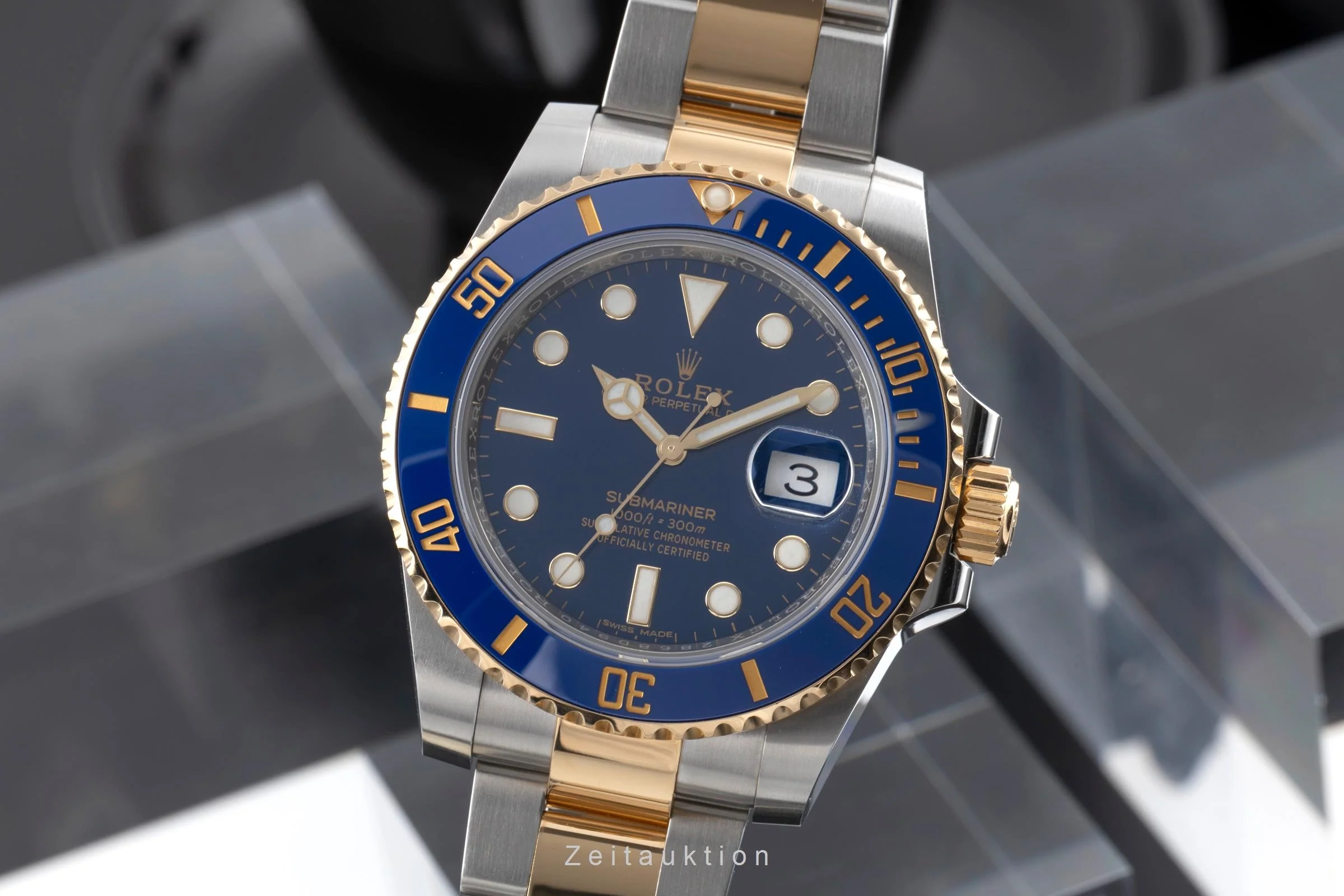 Rolex Submariner steel / gold automatic men's watch 116613LB  [2504852] - Image 2