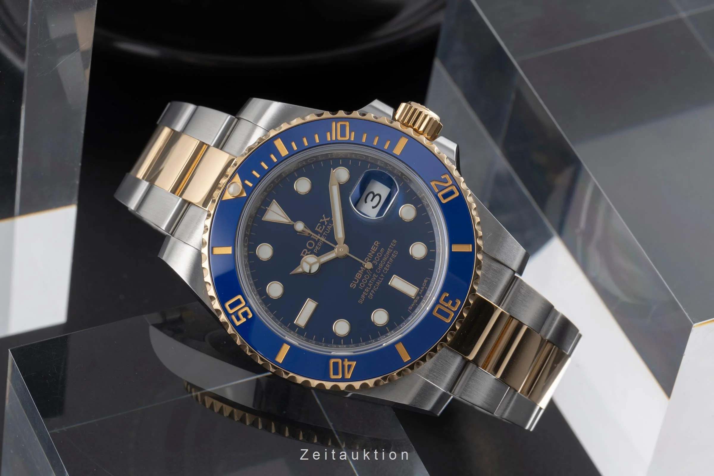 Rolex Submariner steel / gold automatic men's watch 116613LB  [2504852] - Image 3