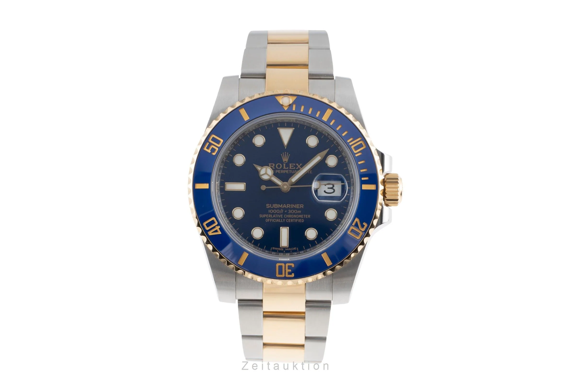 Rolex Submariner steel / gold automatic men's watch 116613LB  [2504852] - Image 5