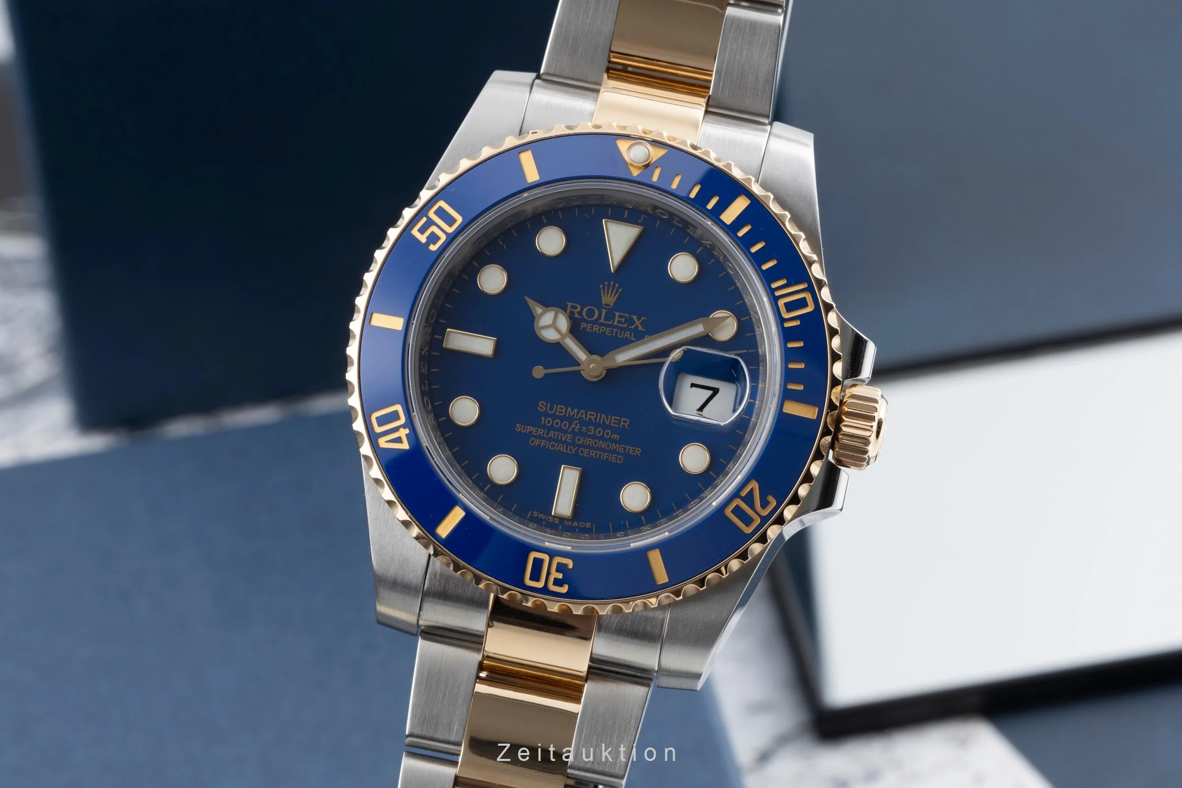 Rolex Submariner steel / gold automatic men's watch 116613LB  [2600057] - Image 2