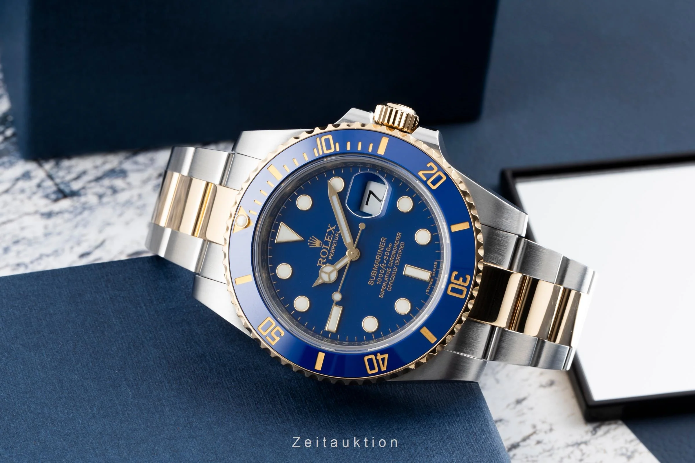Rolex Submariner steel / gold automatic men's watch 116613LB  [2600057] - Image 3