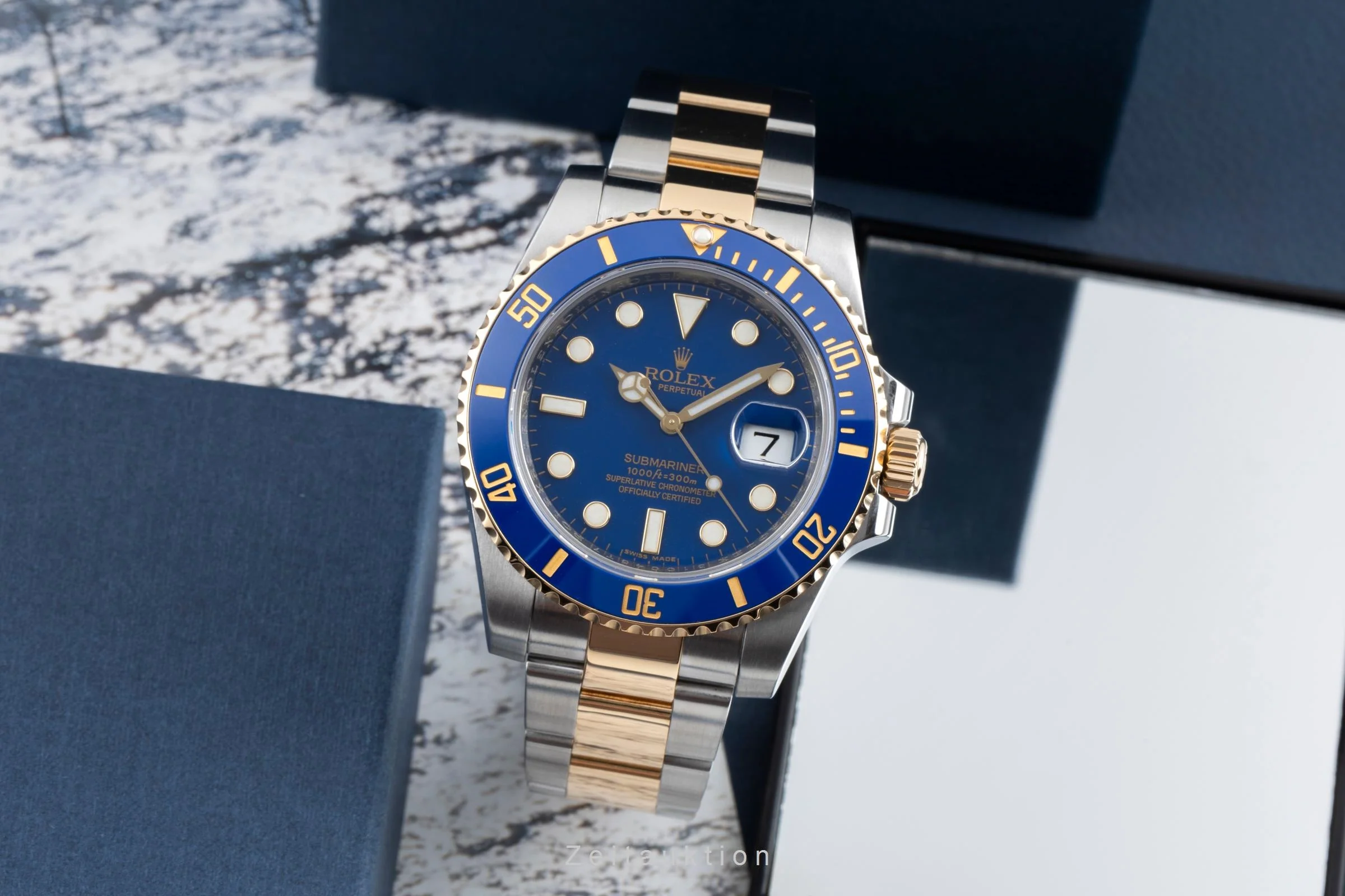 Rolex Submariner steel / gold automatic men's watch 116613LB  [2600057] - Image 4