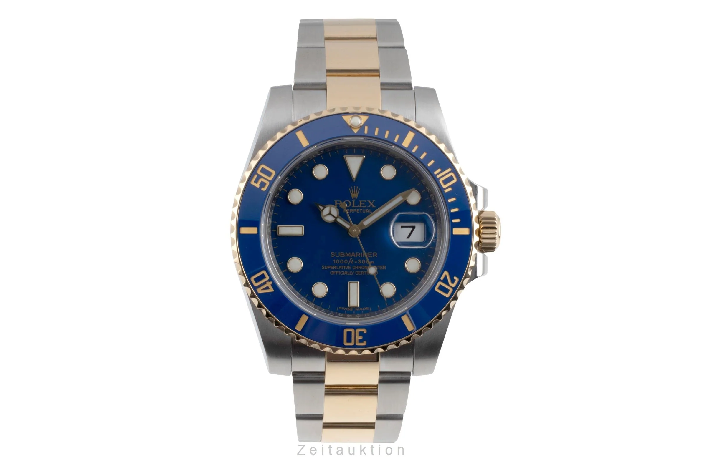 Rolex Submariner steel / gold automatic men's watch 116613LB  [2600057] - Image 5