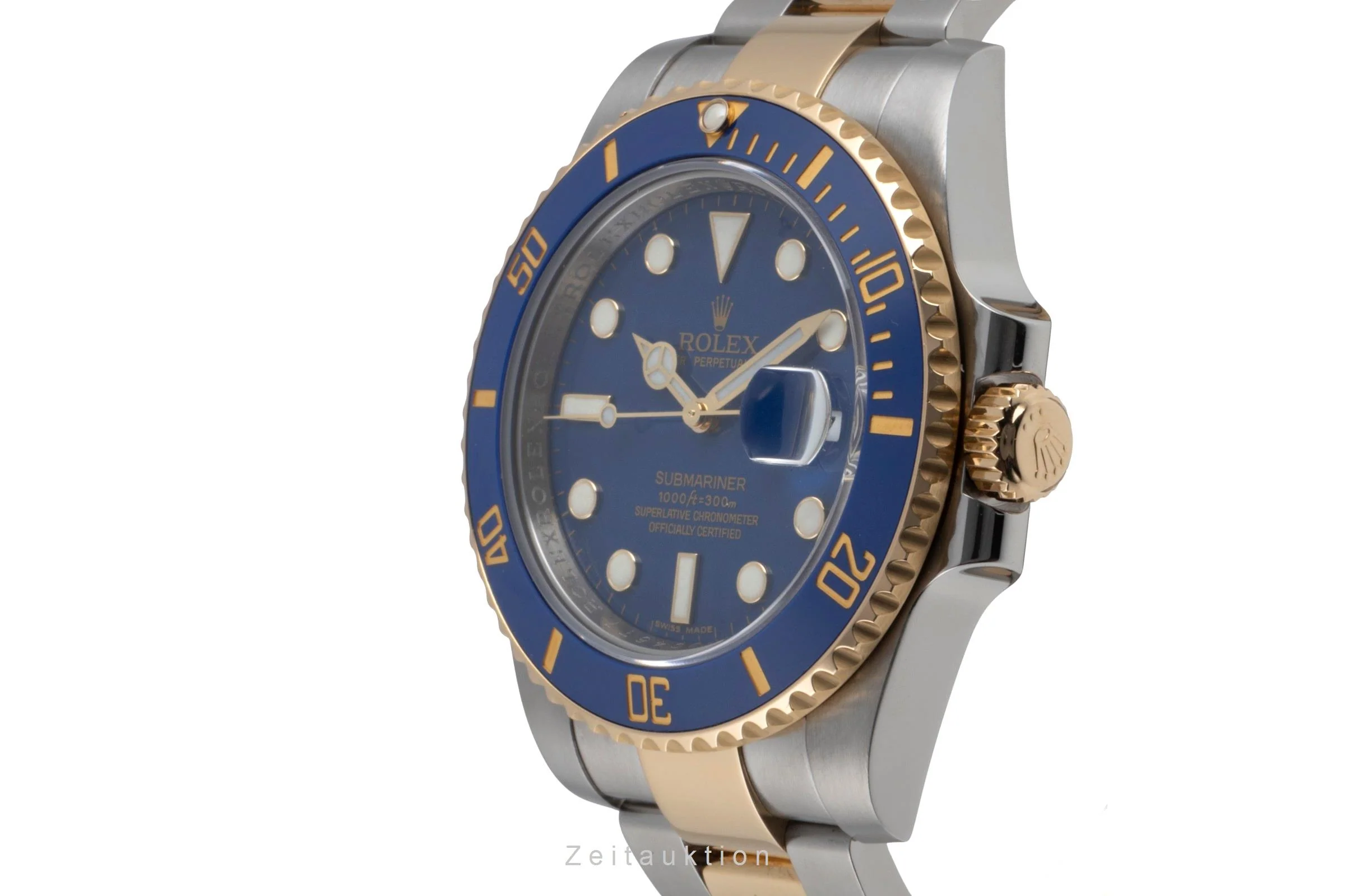 Rolex Submariner steel / gold automatic men's watch 116613LB  [2600057] - Image 7