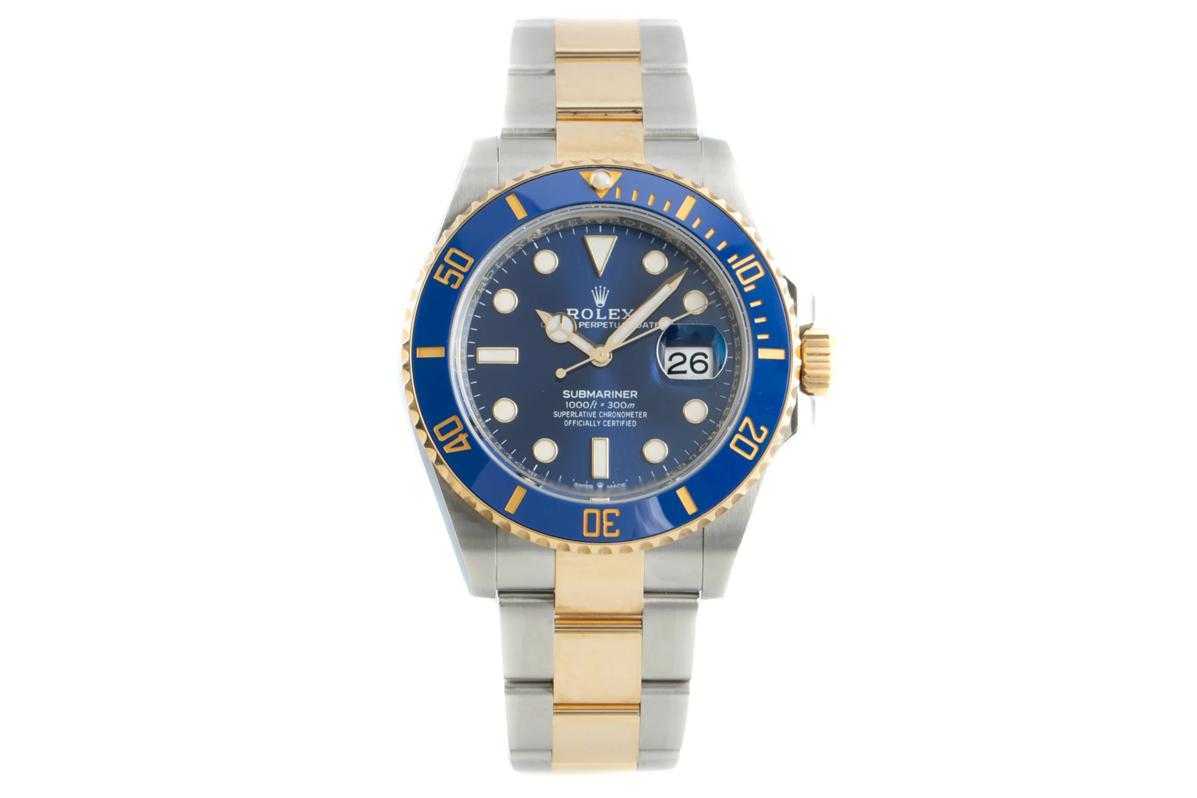 Rolex Submariner steel / gold automatic men's watch 126613LB  [2108350] - Image 4