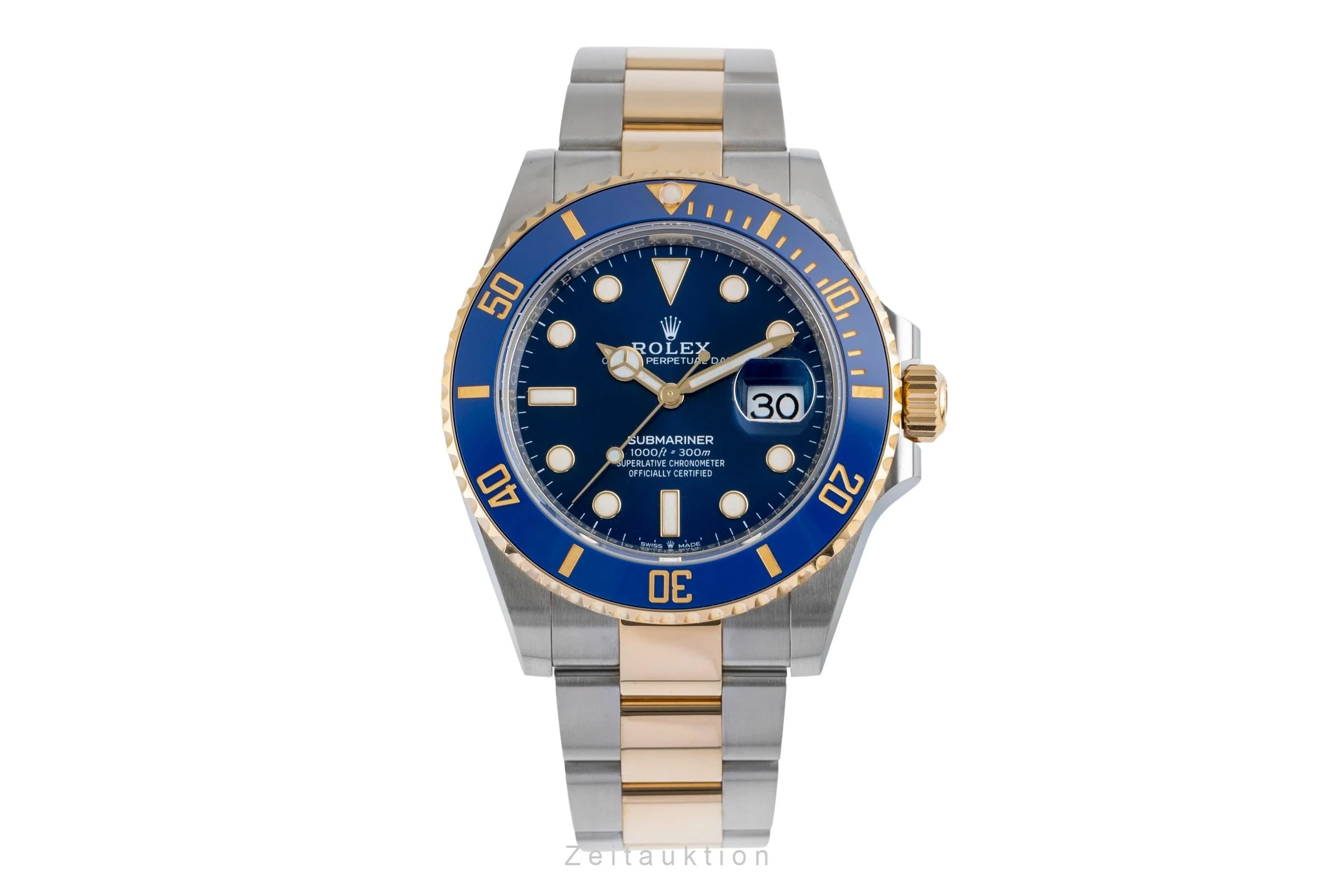 Rolex Submariner steel / gold automatic men's watch 126613LB  [2502126] - Image 5