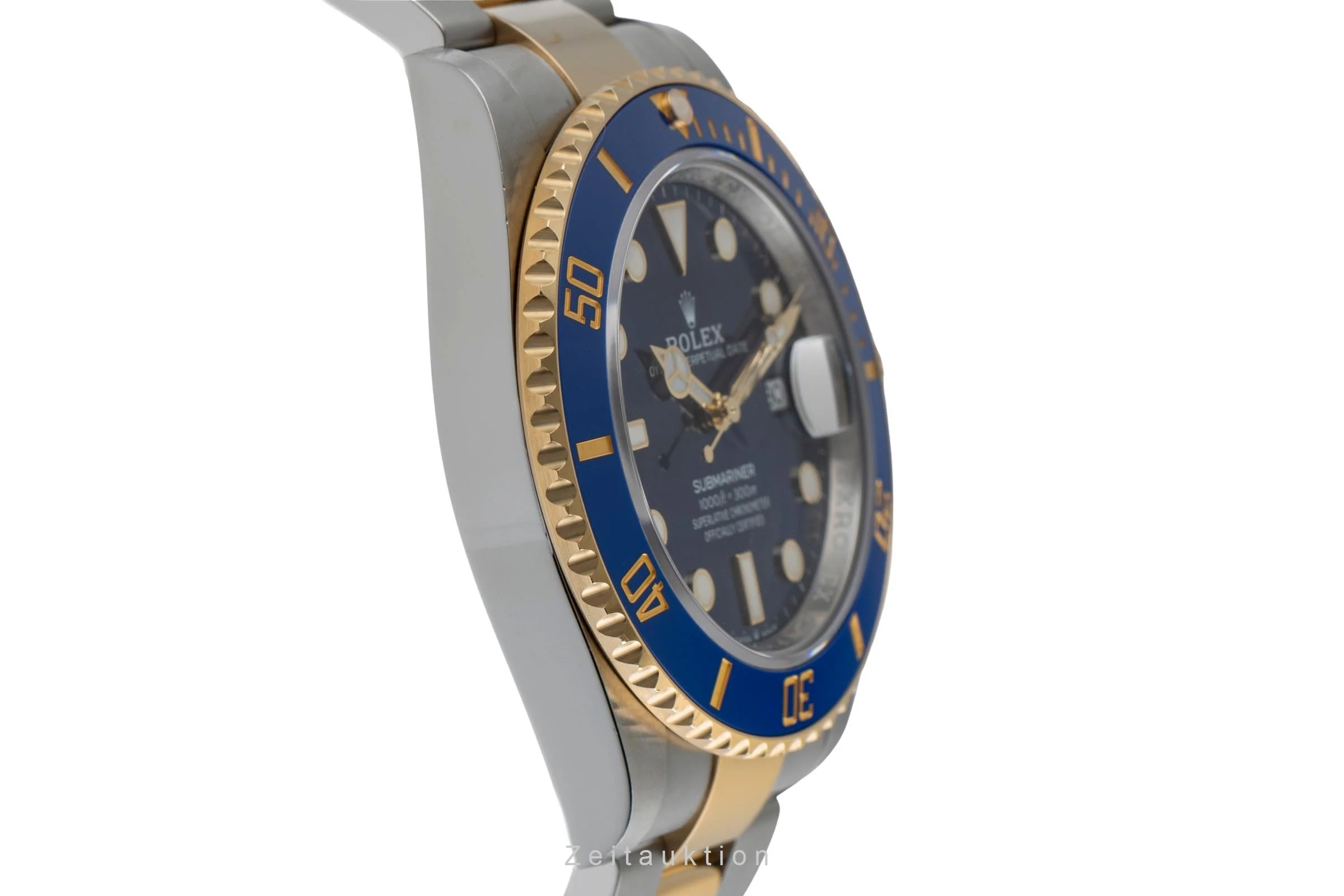 Rolex Submariner steel / gold automatic men's watch 126613LB  [2502126] - Image 8