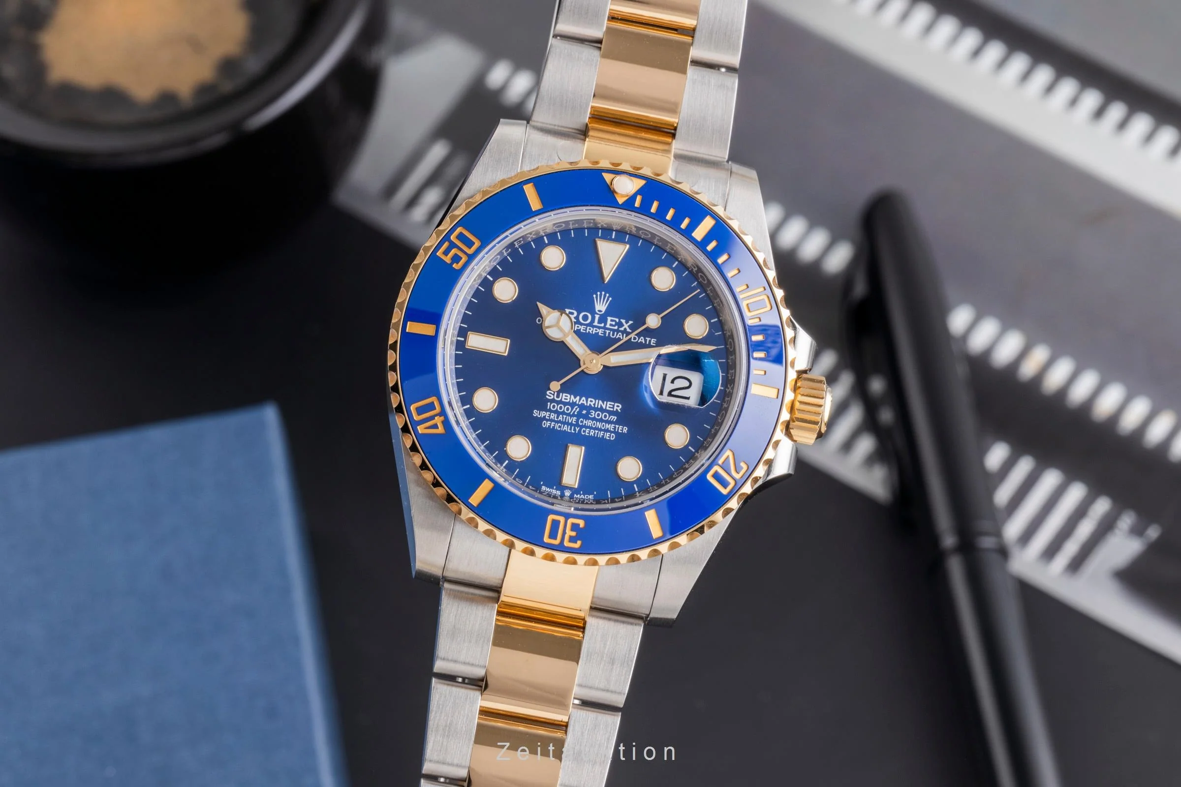 Rolex Submariner steel / gold automatic men's watch 126613LB  [2505506] - Image 2