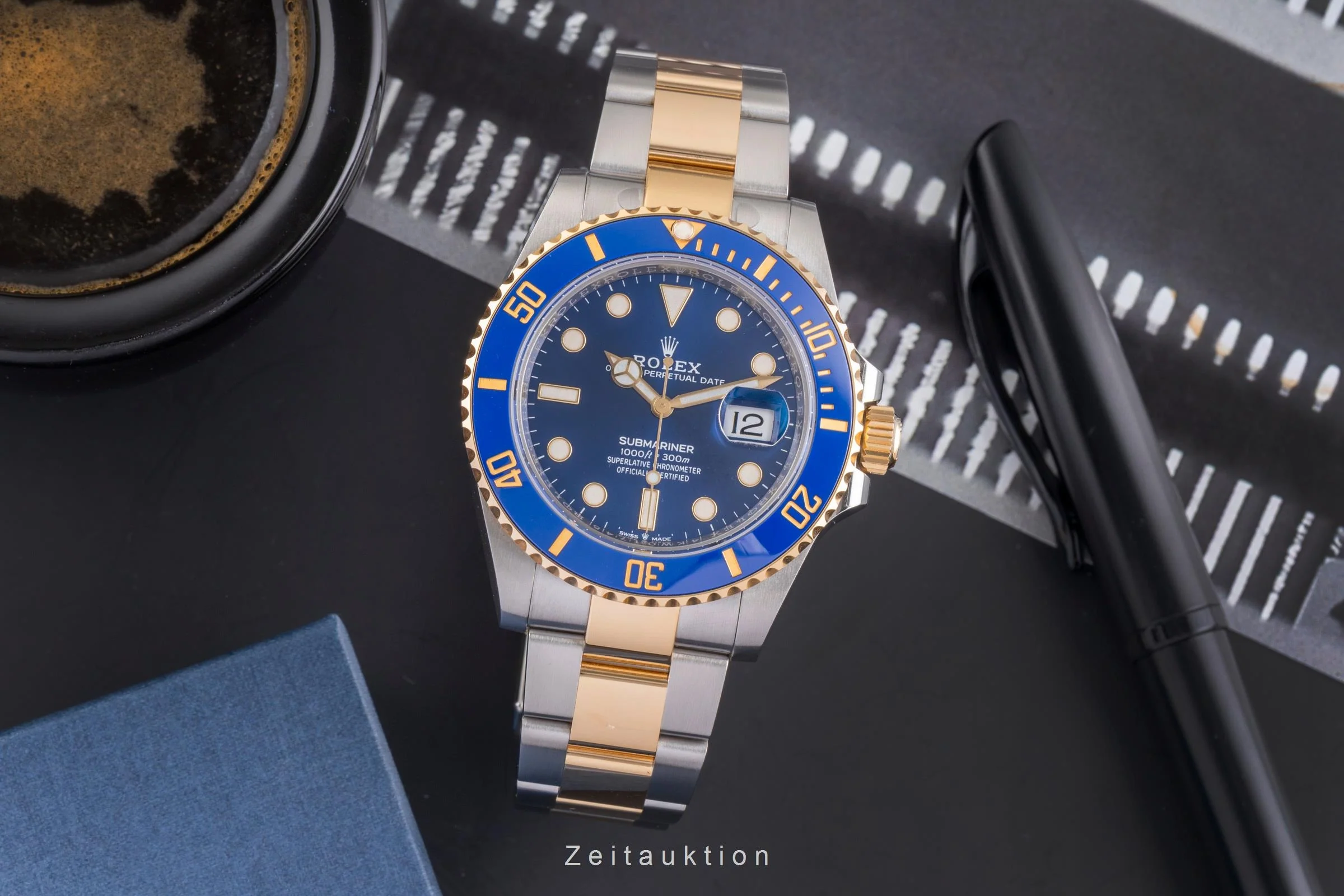 Rolex Submariner steel / gold automatic men's watch 126613LB  [2505506] - Image 4