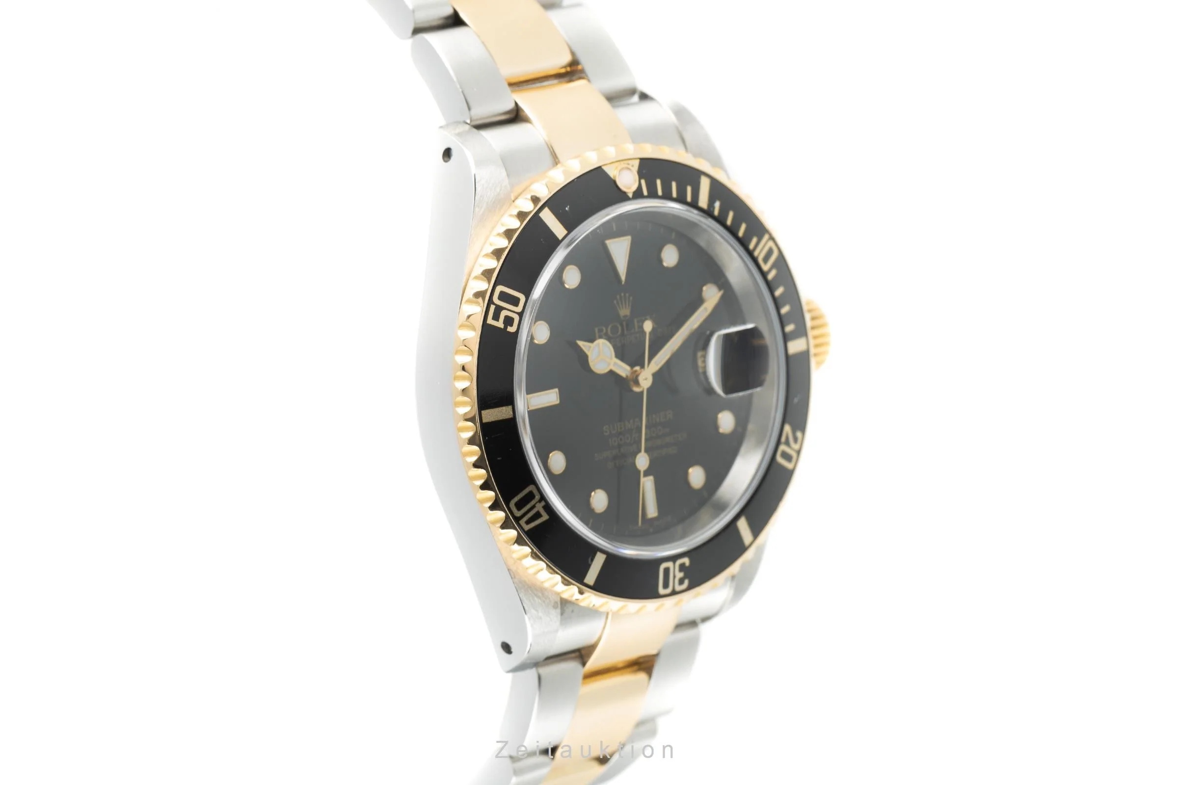Rolex Submariner steel / gold automatic men's watch 16613  [2110431] - Image 7