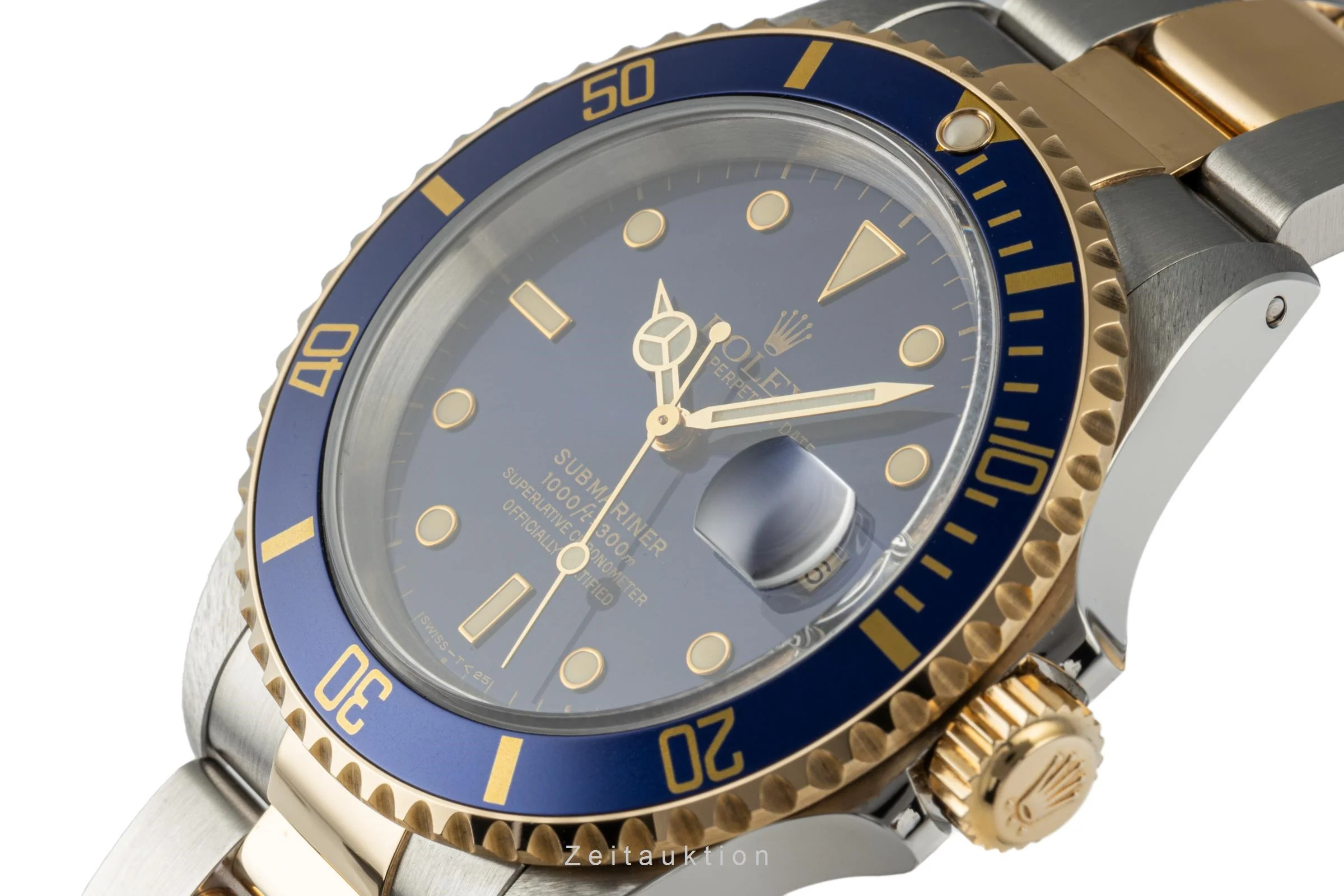 Rolex Submariner steel / gold automatic men's watch 16613  [2207450] - Image 10