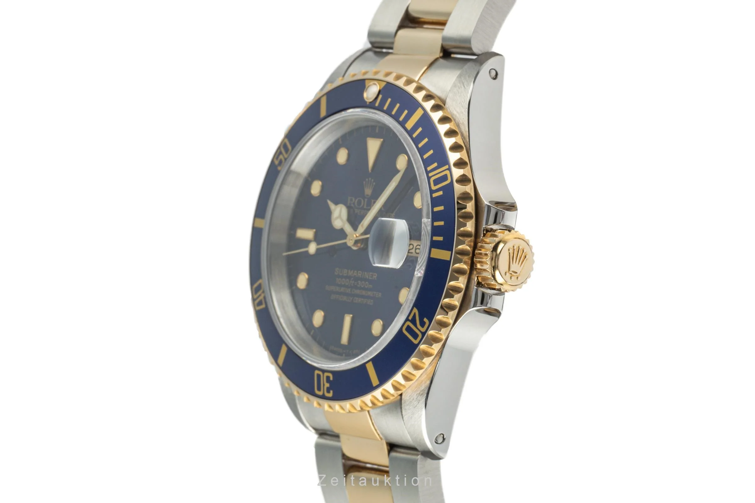 Rolex Submariner steel / gold automatic men's watch 16613  [2207450] - Image 6