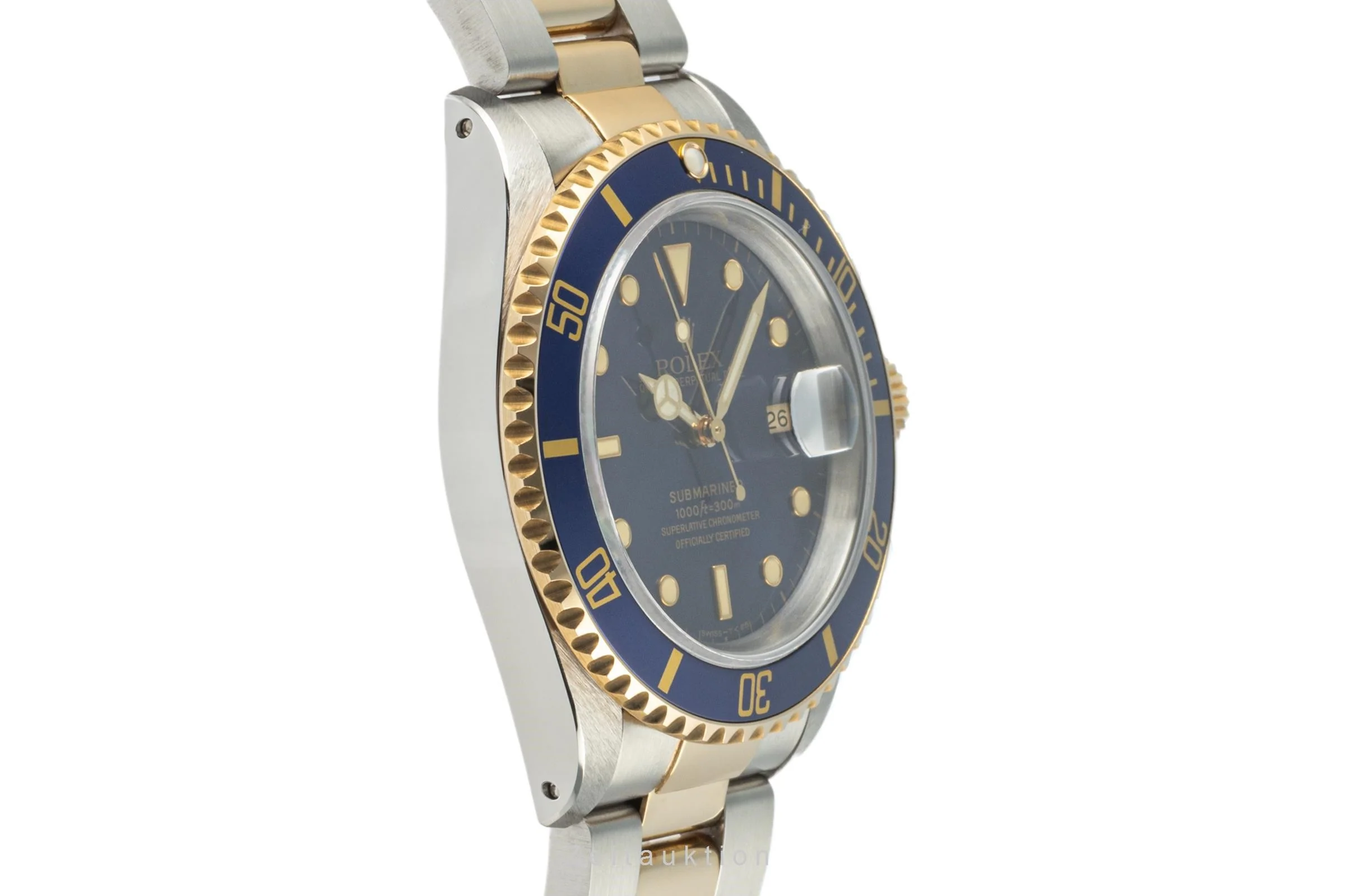 Rolex Submariner steel / gold automatic men's watch 16613  [2207450] - Image 7