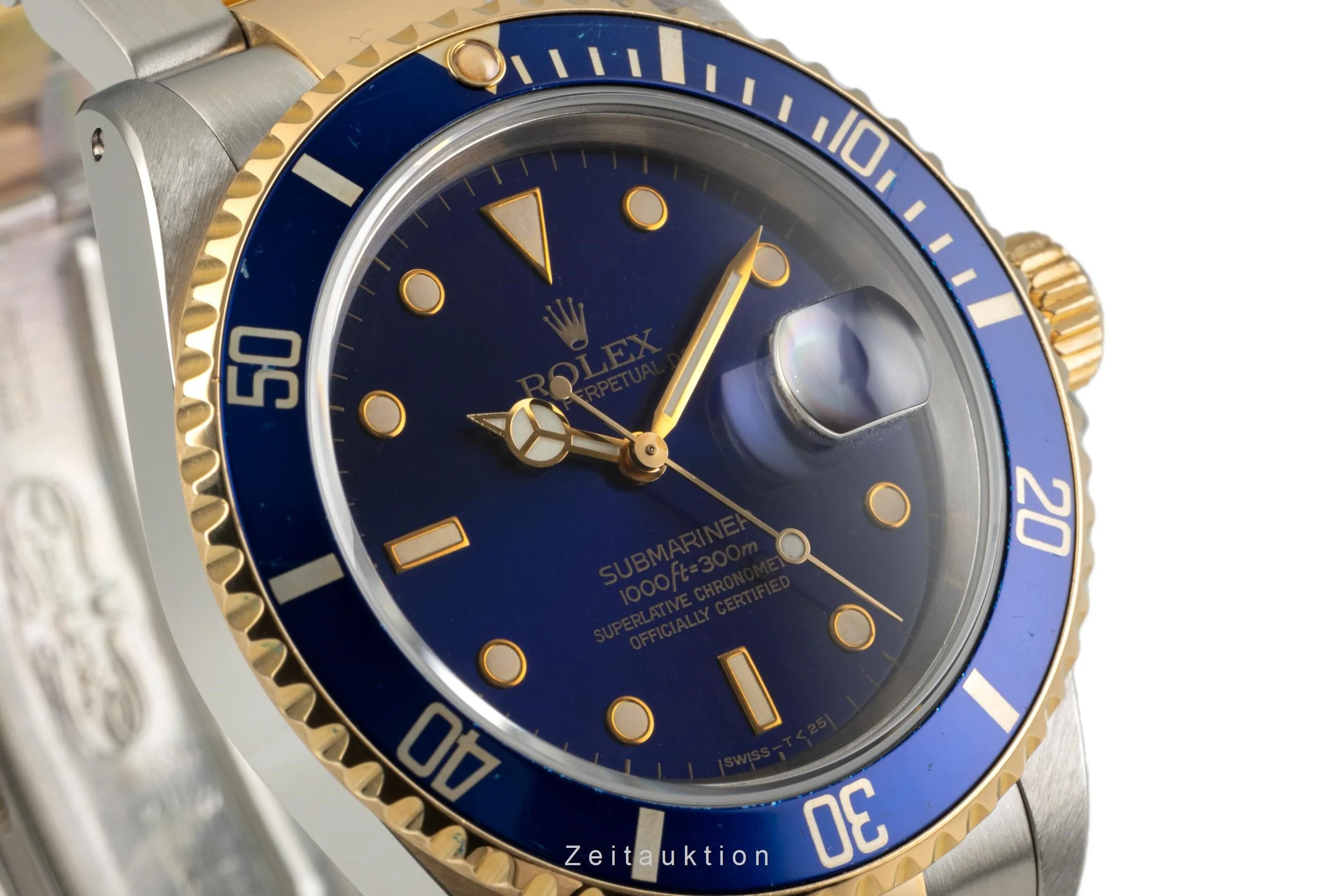 Rolex Submariner steel / gold automatic men's watch 16613 LP: 15350EUR  [2303344] - Image 11
