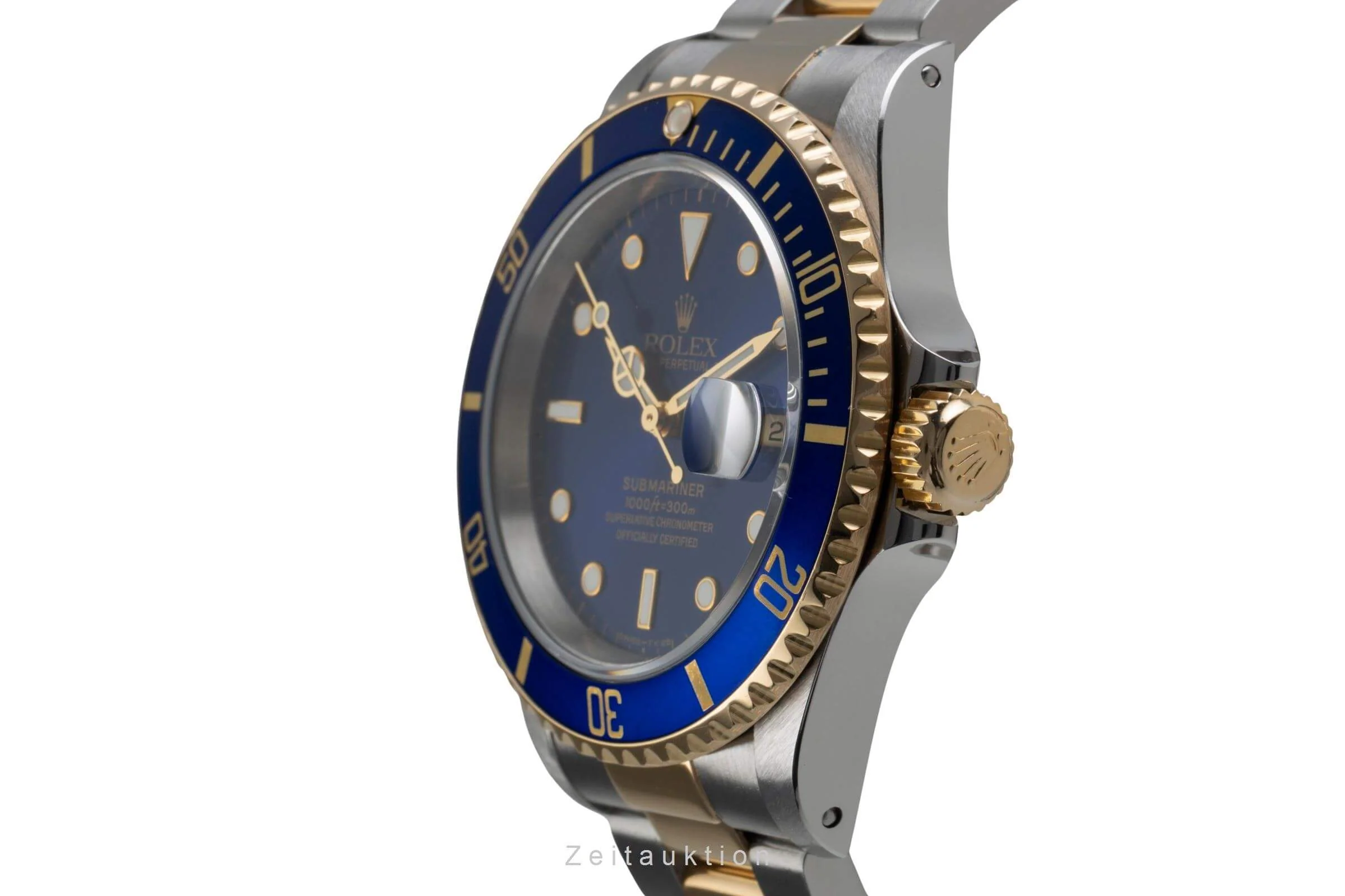 Rolex Submariner steel / gold automatic men's watch 16613  [2500621] - Image 7