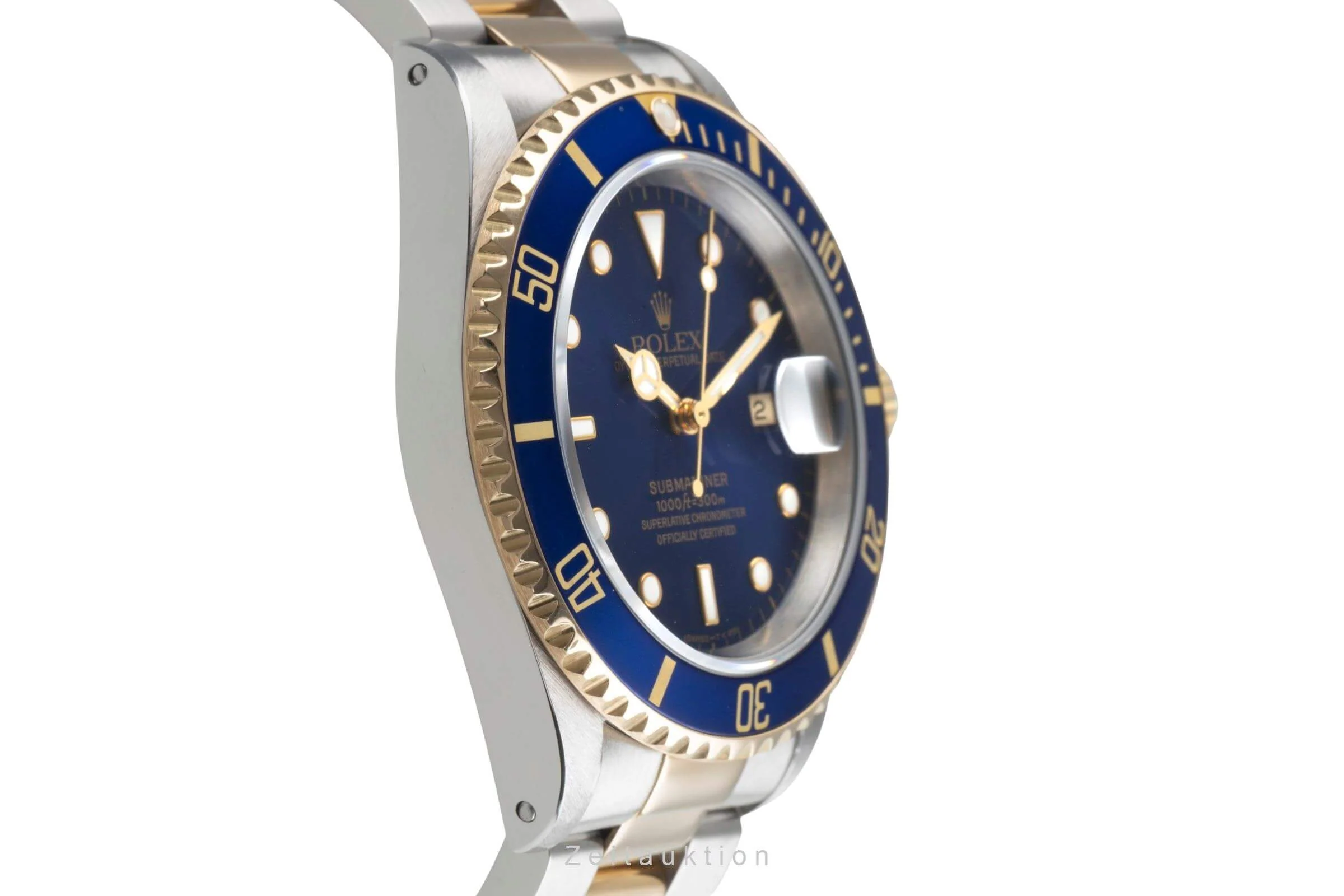 Rolex Submariner steel / gold automatic men's watch 16613  [2500621] - Image 8