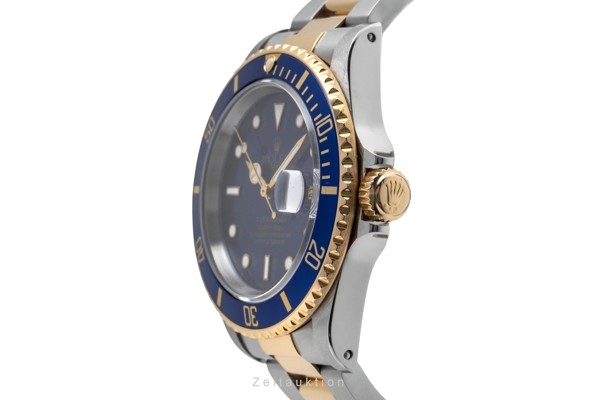 Rolex Submariner steel / gold automatic men's watch 16613  [2502325] - Image 7