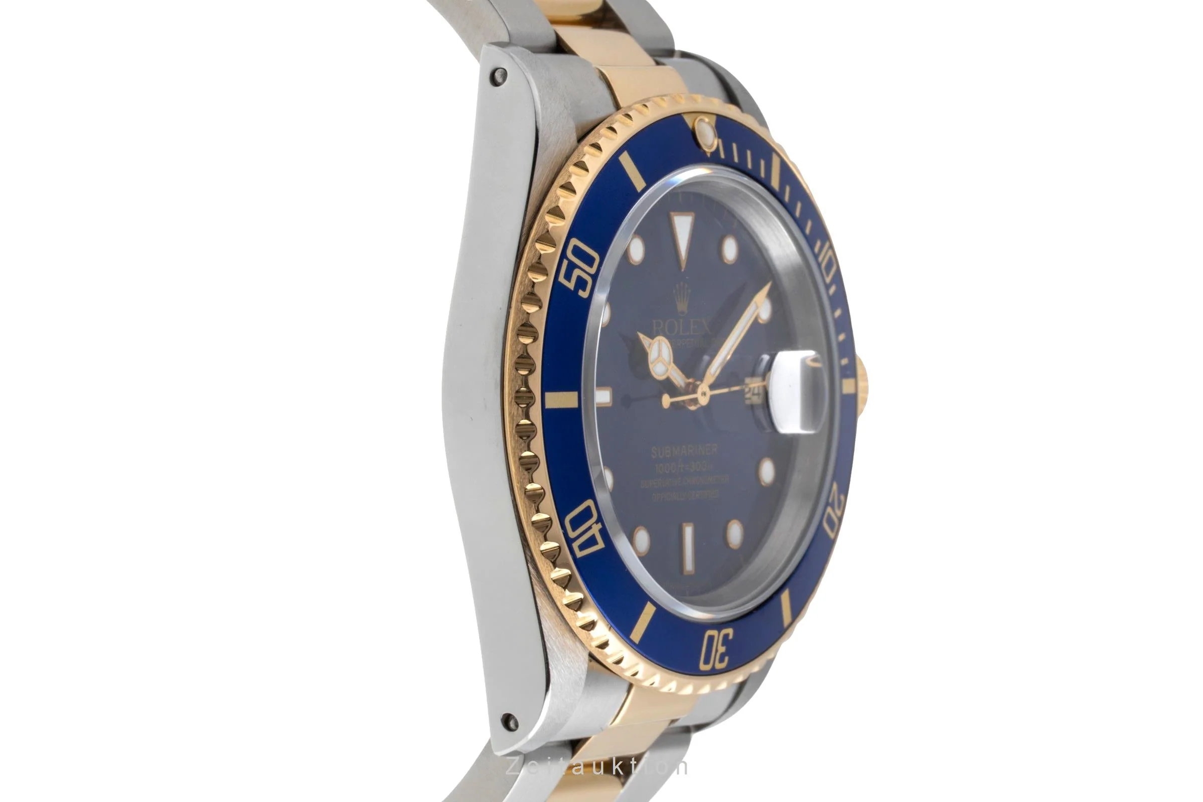 Rolex Submariner steel / gold automatic men's watch 16613  [2502325] - Image 8