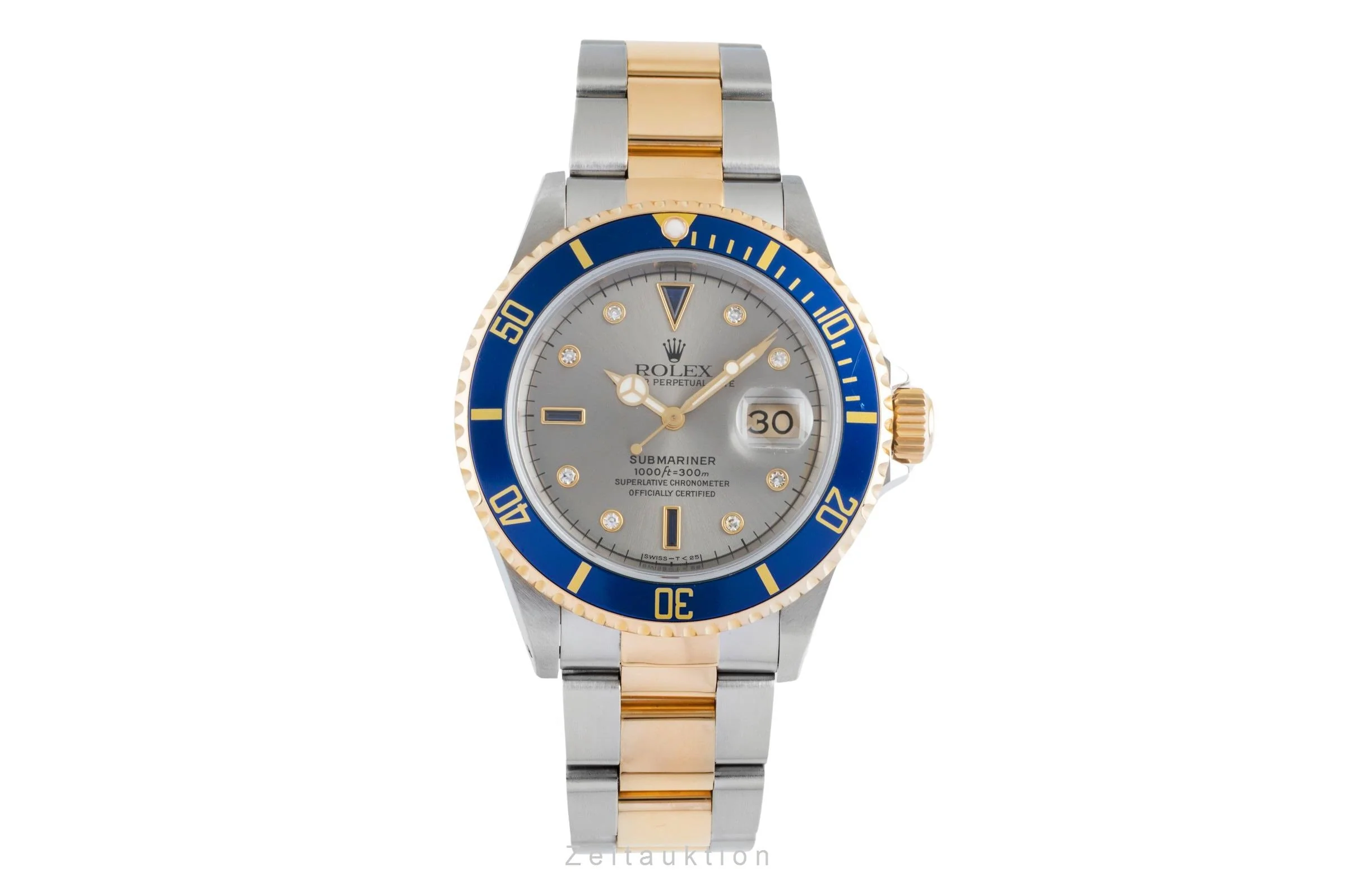 Rolex Submariner steel / gold automatic men's watch 16613  [2503964] - Image 5