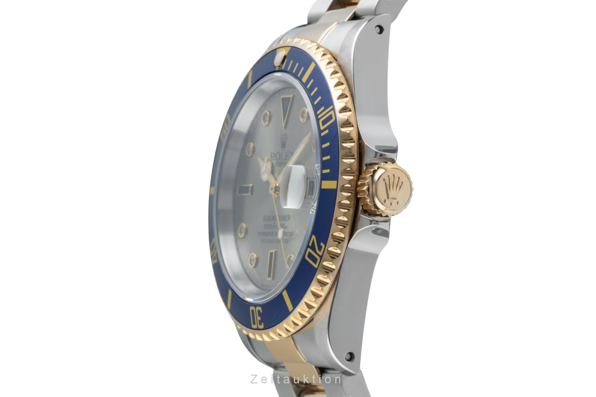 Rolex Submariner steel / gold automatic men's watch 16613  [2503964] - Image 7