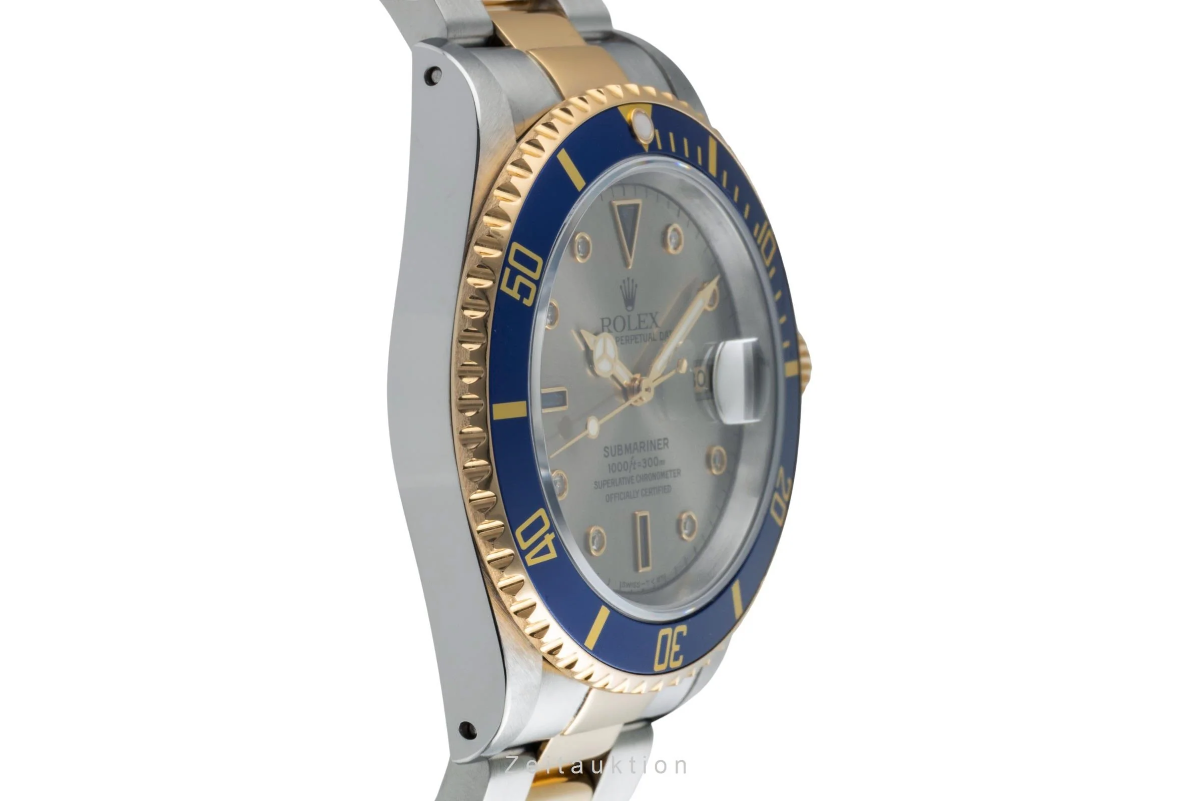 Rolex Submariner steel / gold automatic men's watch 16613  [2503964] - Image 8