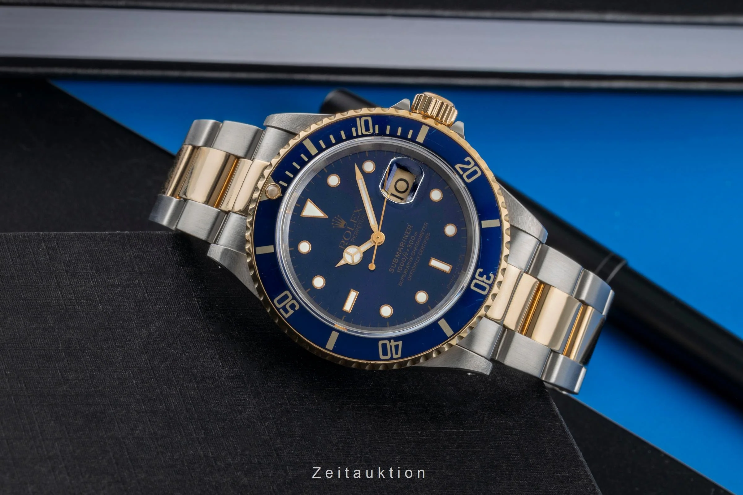 Rolex Submariner steel / gold automatic men's watch 16613  [2601176] - Image 3