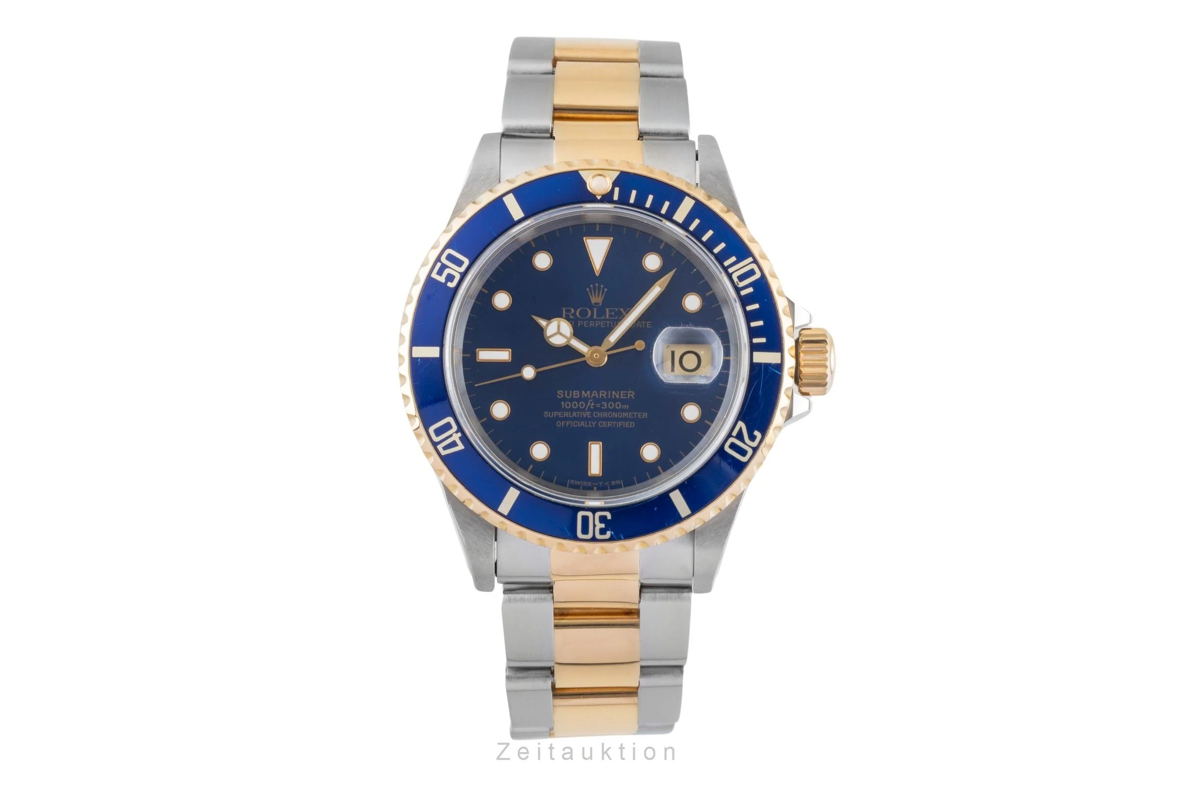Rolex Submariner steel / gold automatic men's watch 16613  [2601176] - Image 5