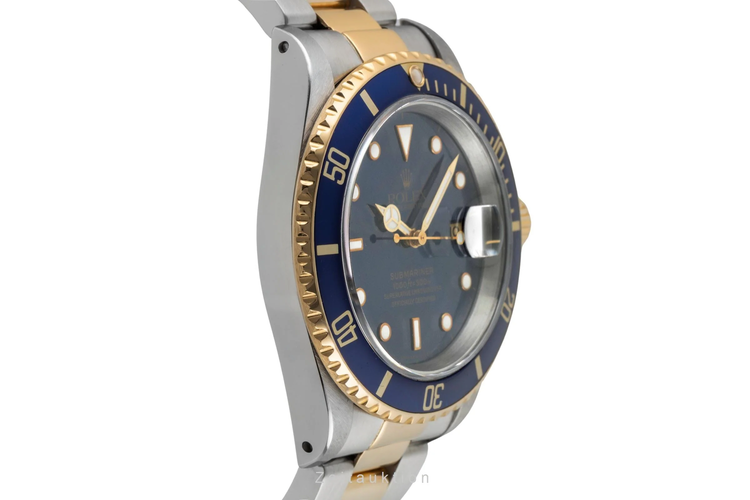 Rolex Submariner steel / gold automatic men's watch 16613  [2601176] - Image 8