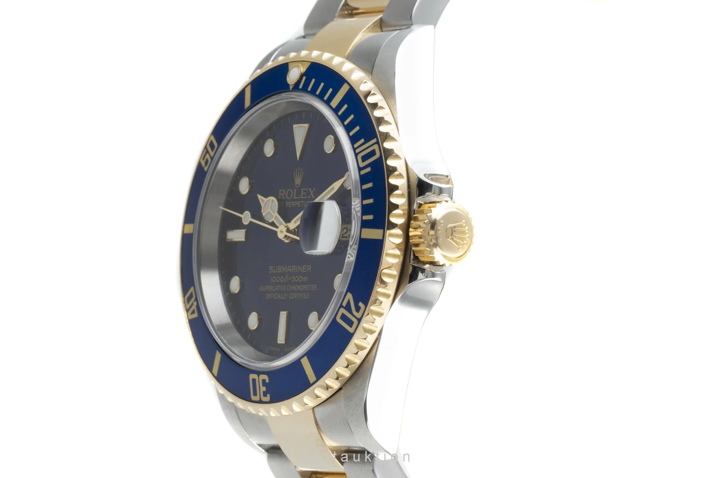 Rolex Submariner steel / gold automatic men's watch 16613T  [2200568] - Image 6