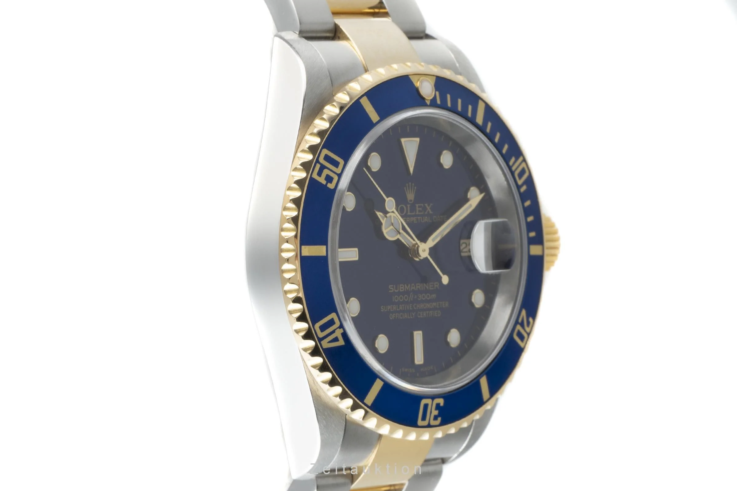 Rolex Submariner steel / gold automatic men's watch 16613T  [2200568] - Image 7